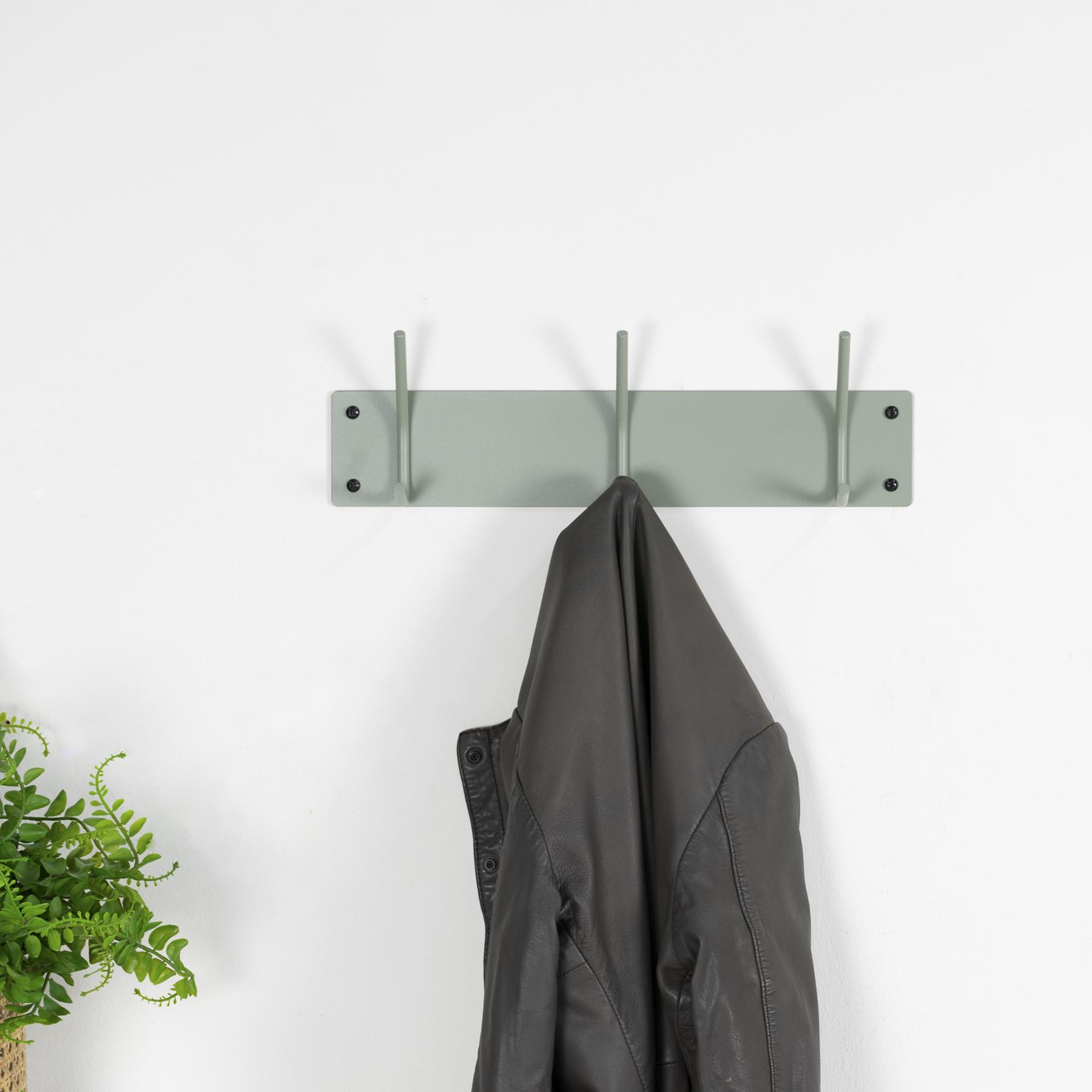 Spinder Design Fusion 3 Wandkapstok - Dusty Green