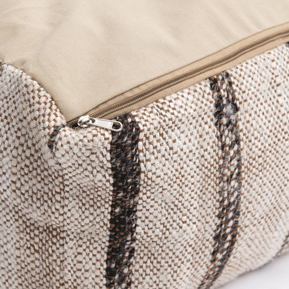 The Oh My Gee Pouffe - Bohemian White