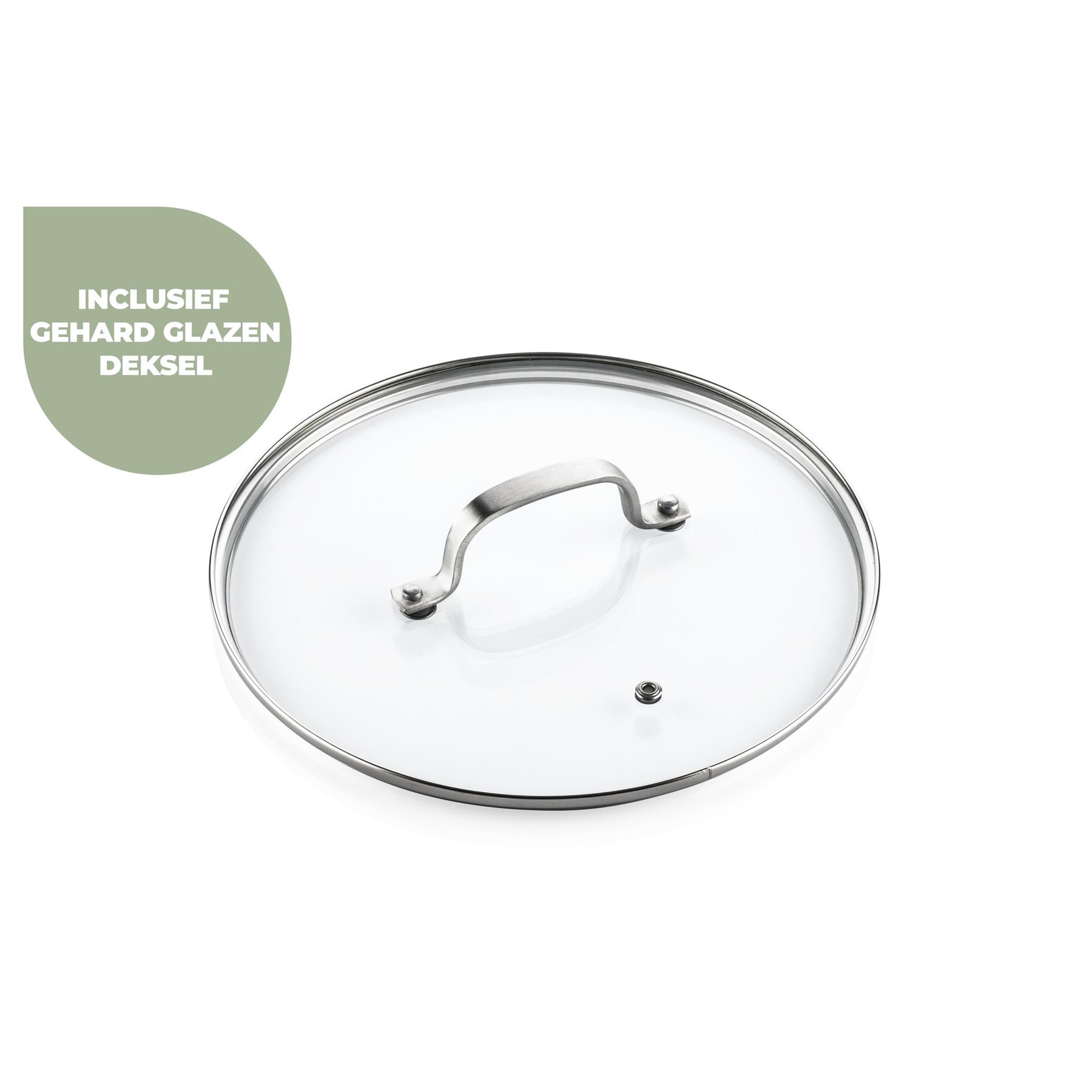 ISENVI Victoria Forged keramische kookpan 20 CM - RVS greep