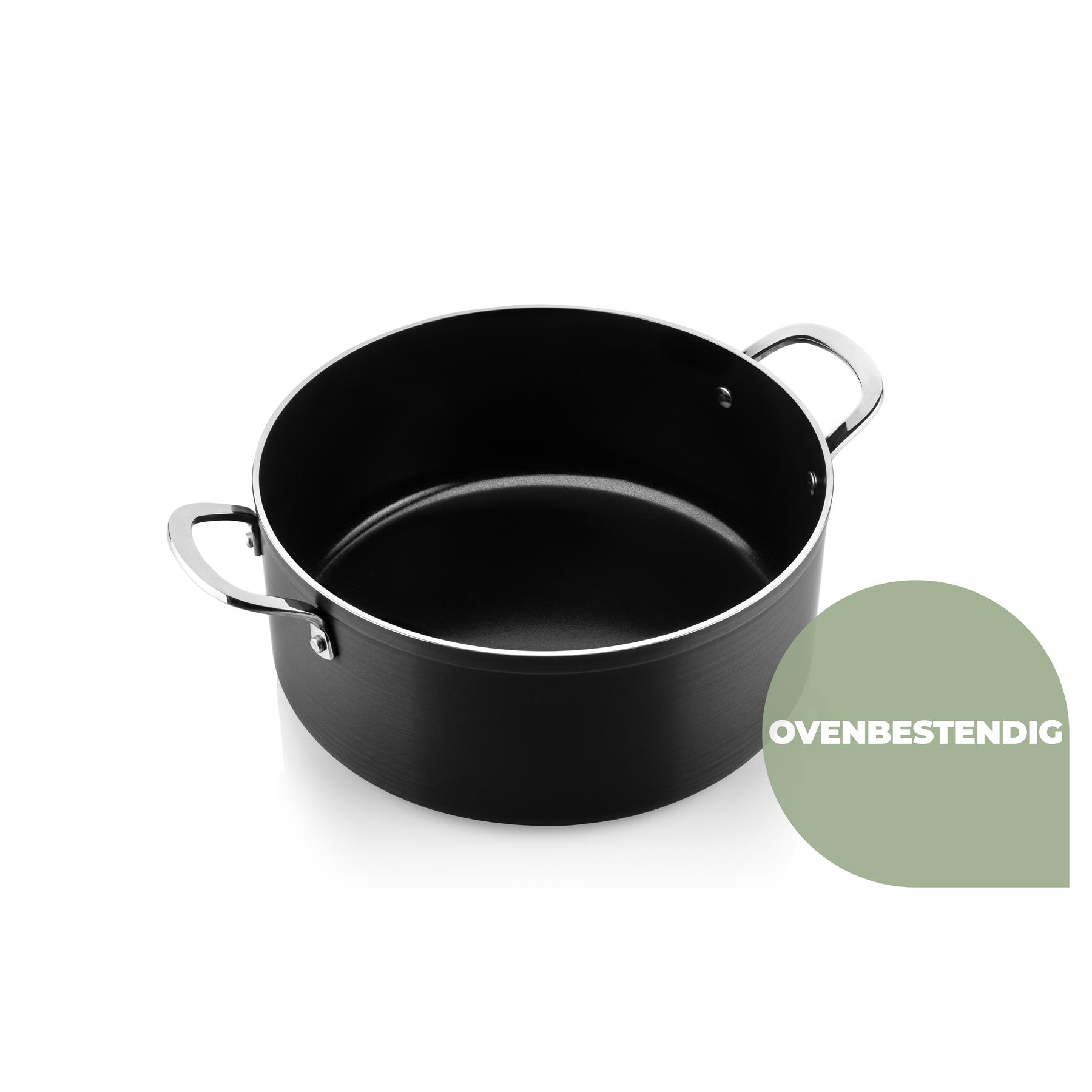 ISENVI Victoria Forged keramische kookpan 20 CM - RVS greep