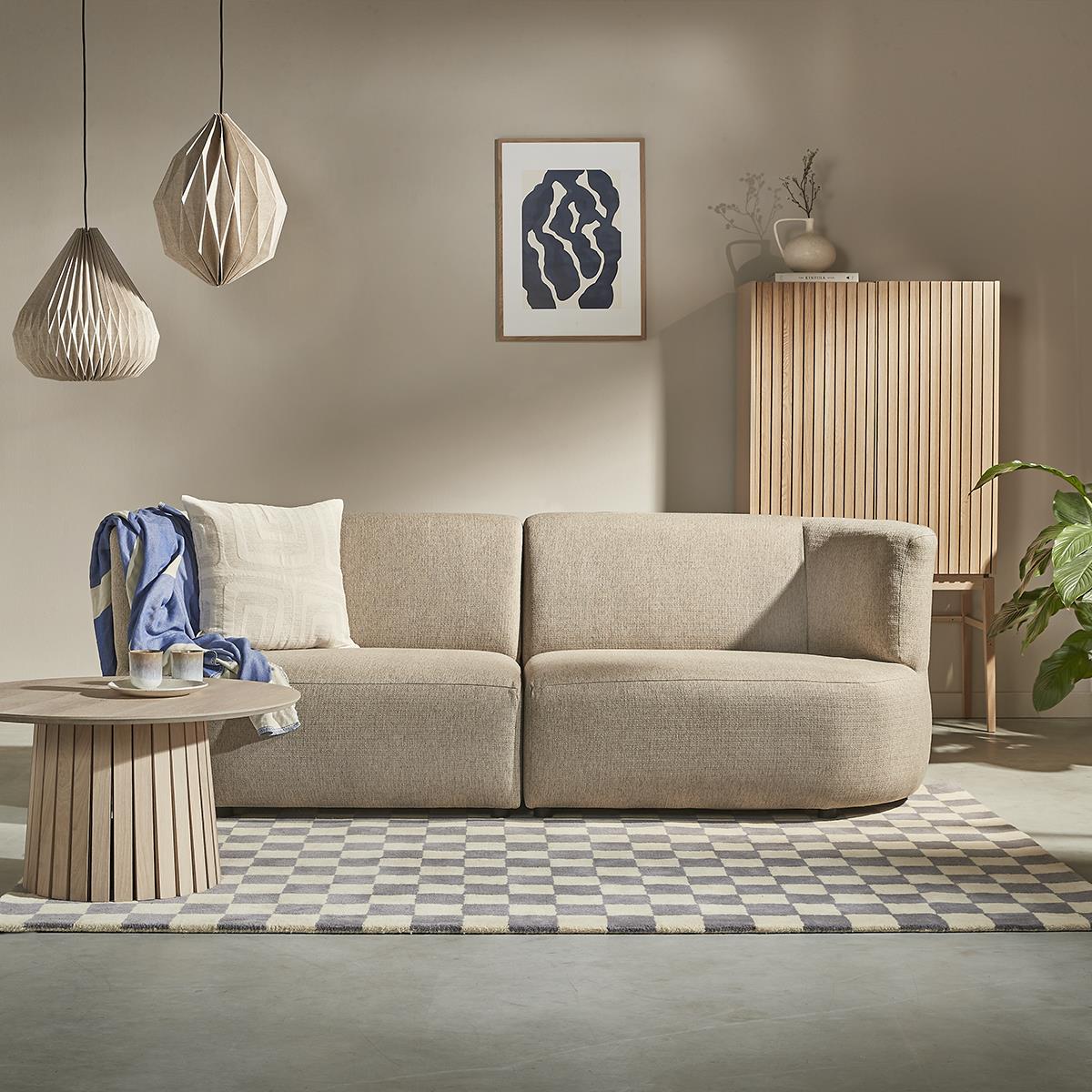 Stofstaal by fonQ Gentle - Naturel Taupe 