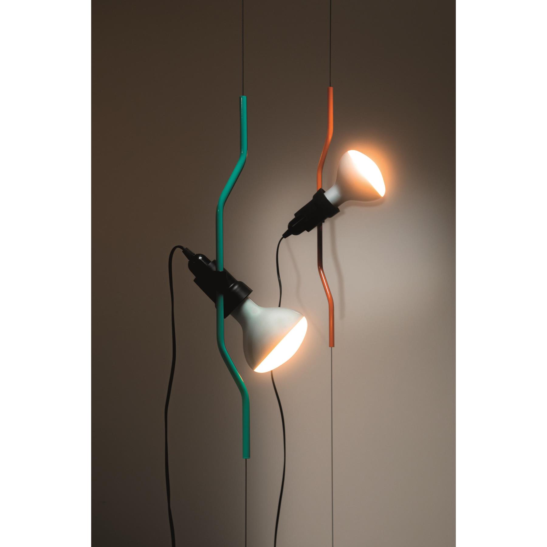 Flos Parentesi 50th Anniversary hanglamp dimbaar turquoise