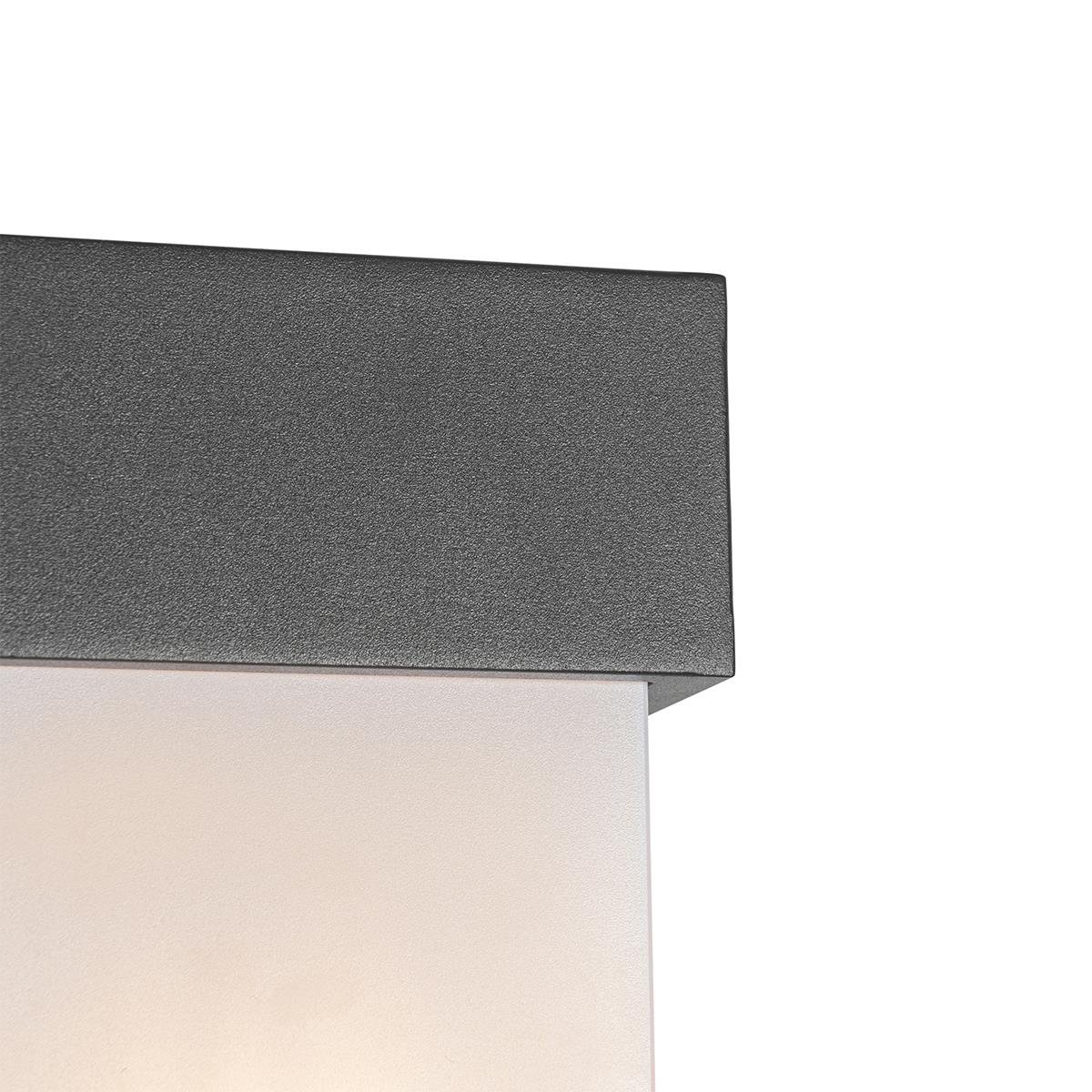 QAZQA Buiten wandlamp donkergrijs IP44 bewegingssensor - Tide