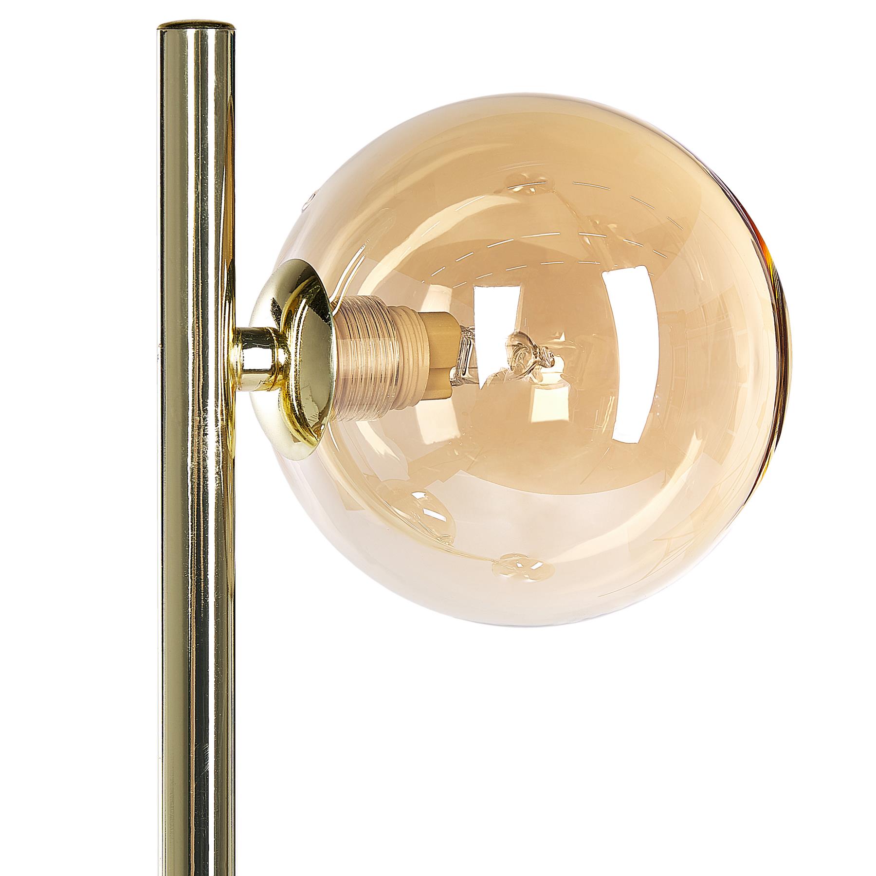 Beliani - RAMIS - Staande lamp - Goud - Staal