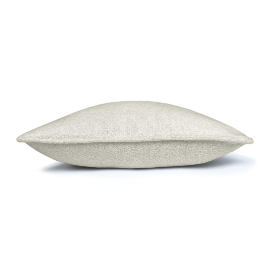 Malagoon Recycled Wool Sierkussen 50 x 50 - Abbey White