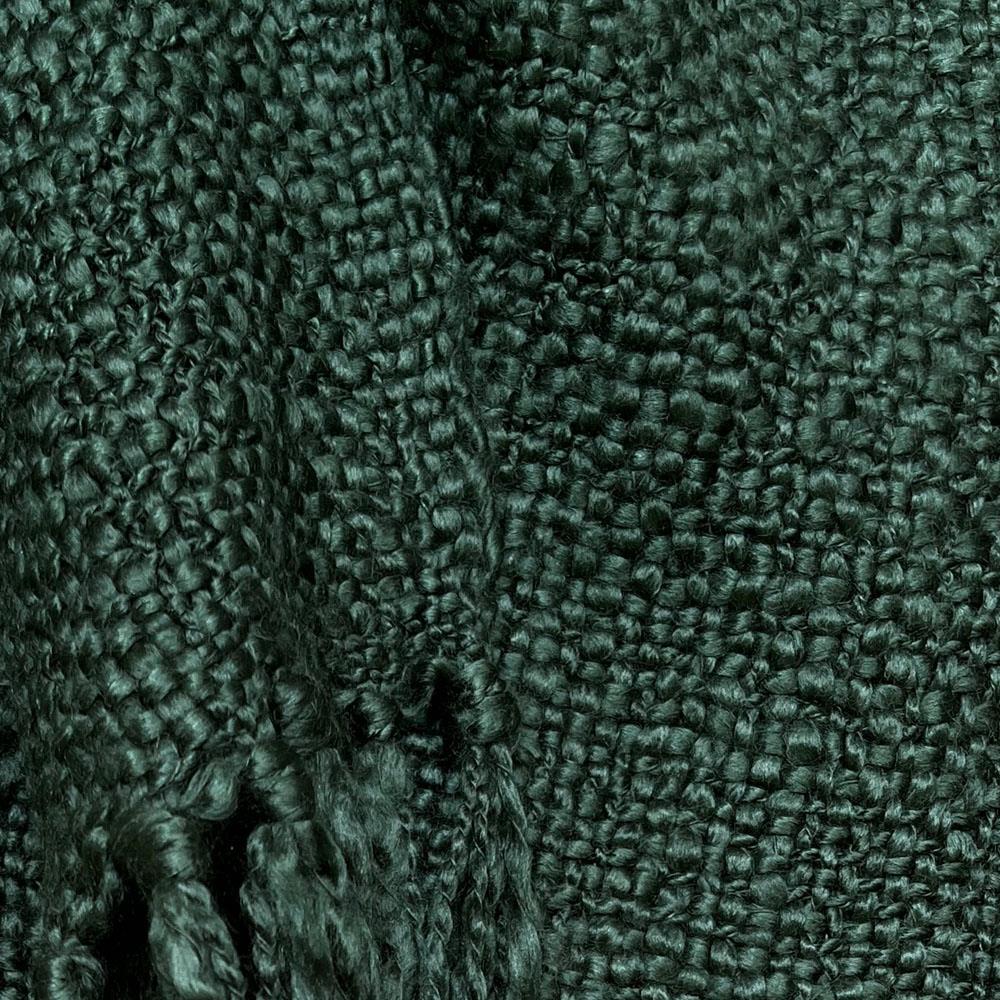  Malagoon Forest Green Solid Plaid 125 x 150 cm