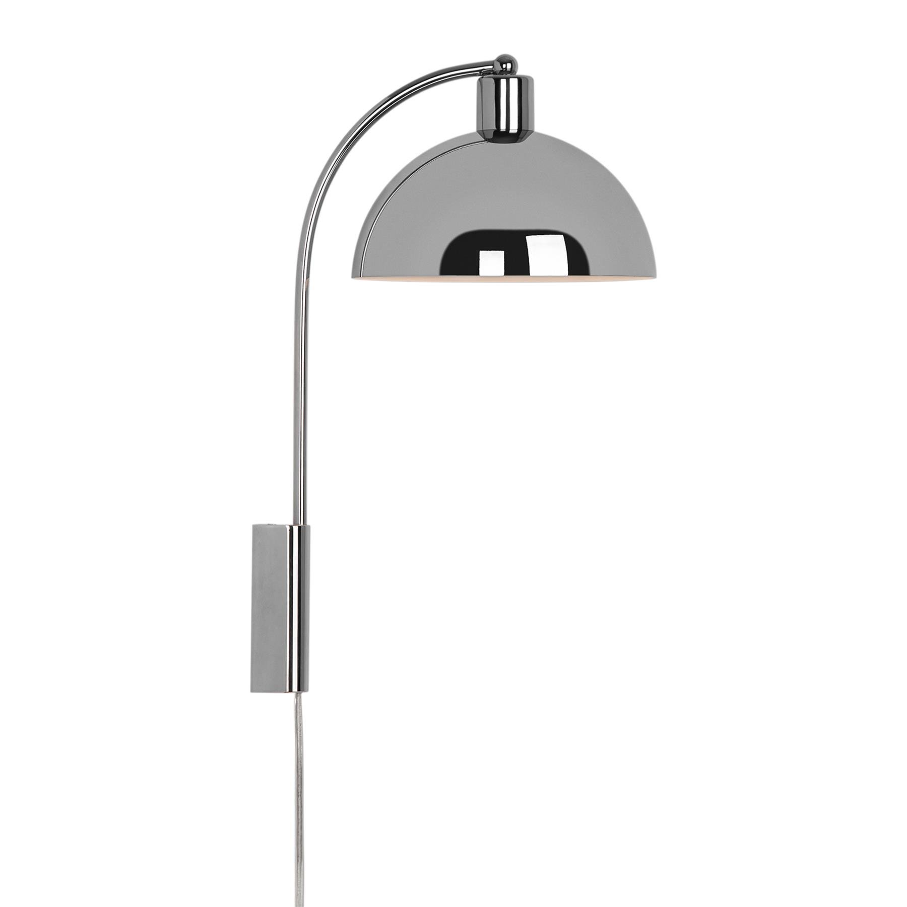 Nordlux Ellen Wandlamp - Ø 20 cm - Chroom