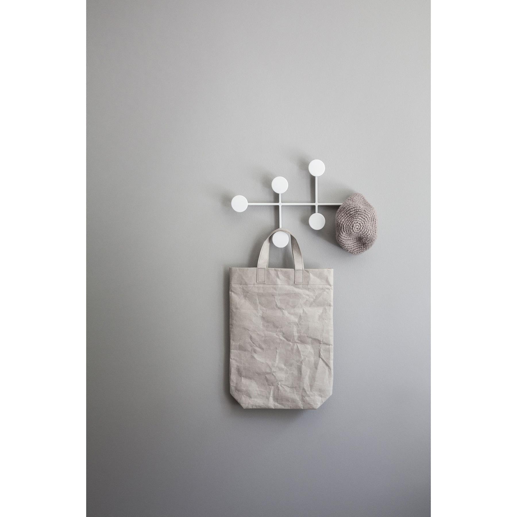 Audo Copenhagen Afteroom wandkapstok medium zwart|messing