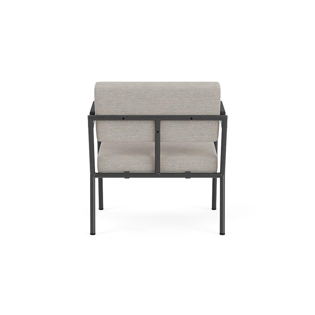 FÉST Monday fauteuil met amleuning zwart|zwart Royal 160 magnolia