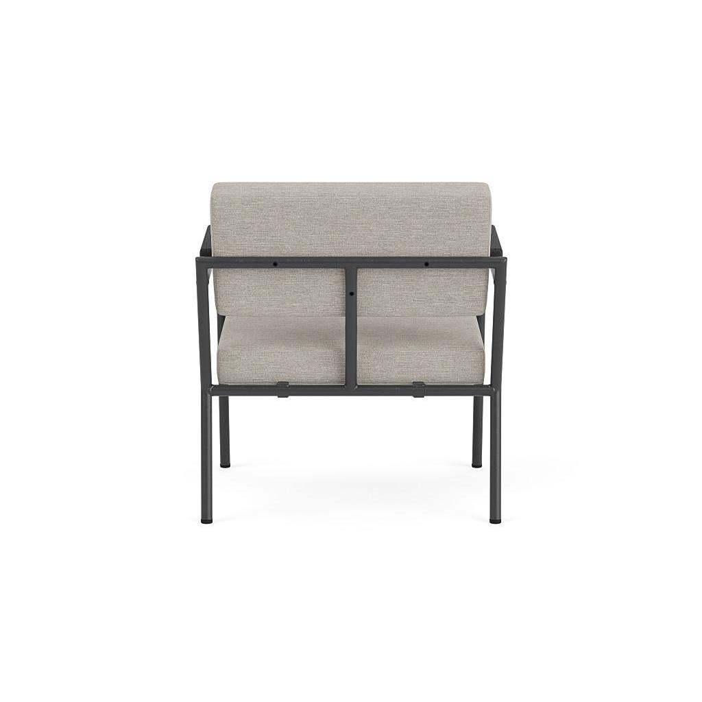 FÉST Monday fauteuil met amleuning zwart|zwart Sydney 22 beige