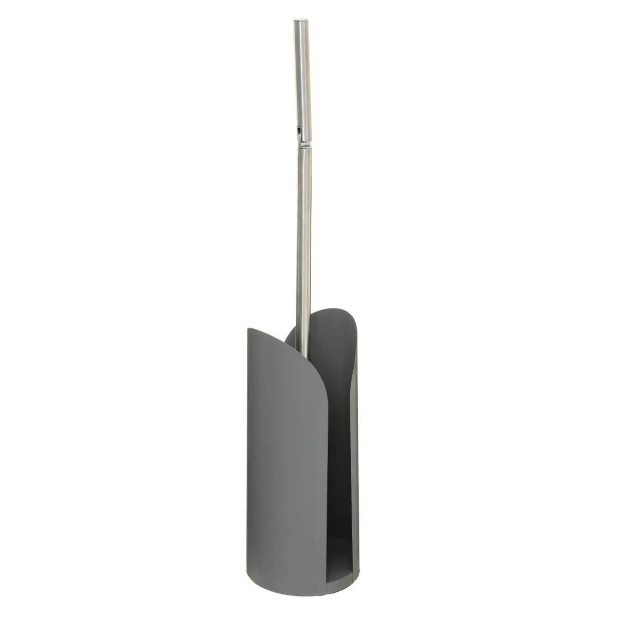 5five Toiletrolhouder - reservoir - grijs - flexibele stang