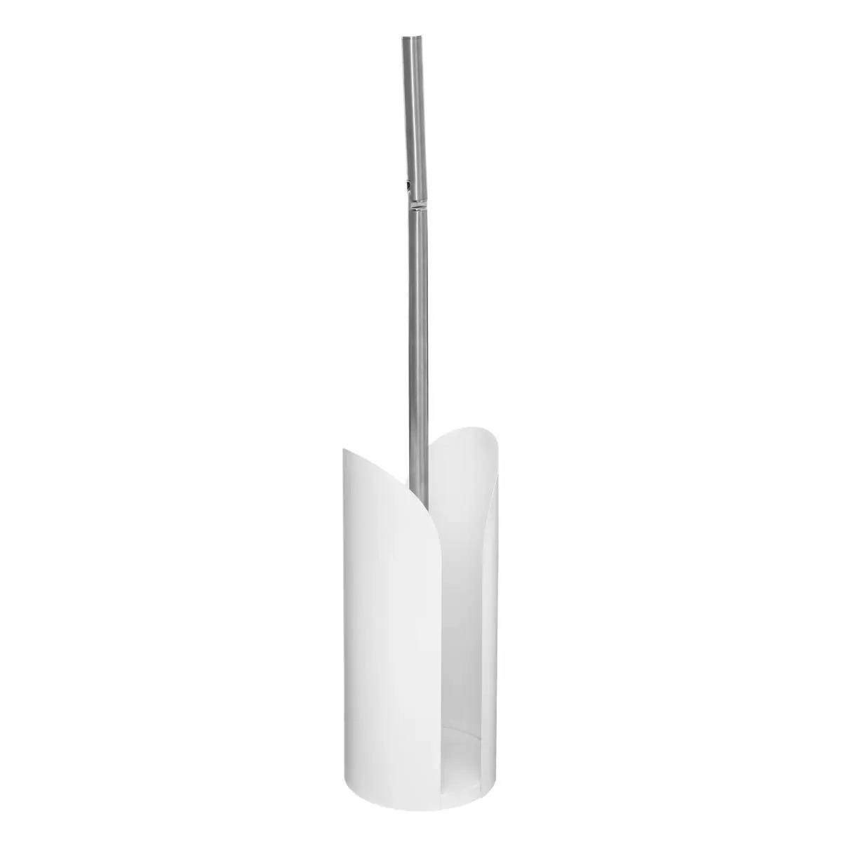 5five Toiletrolhouder - reservoir - wit - flexibele stang