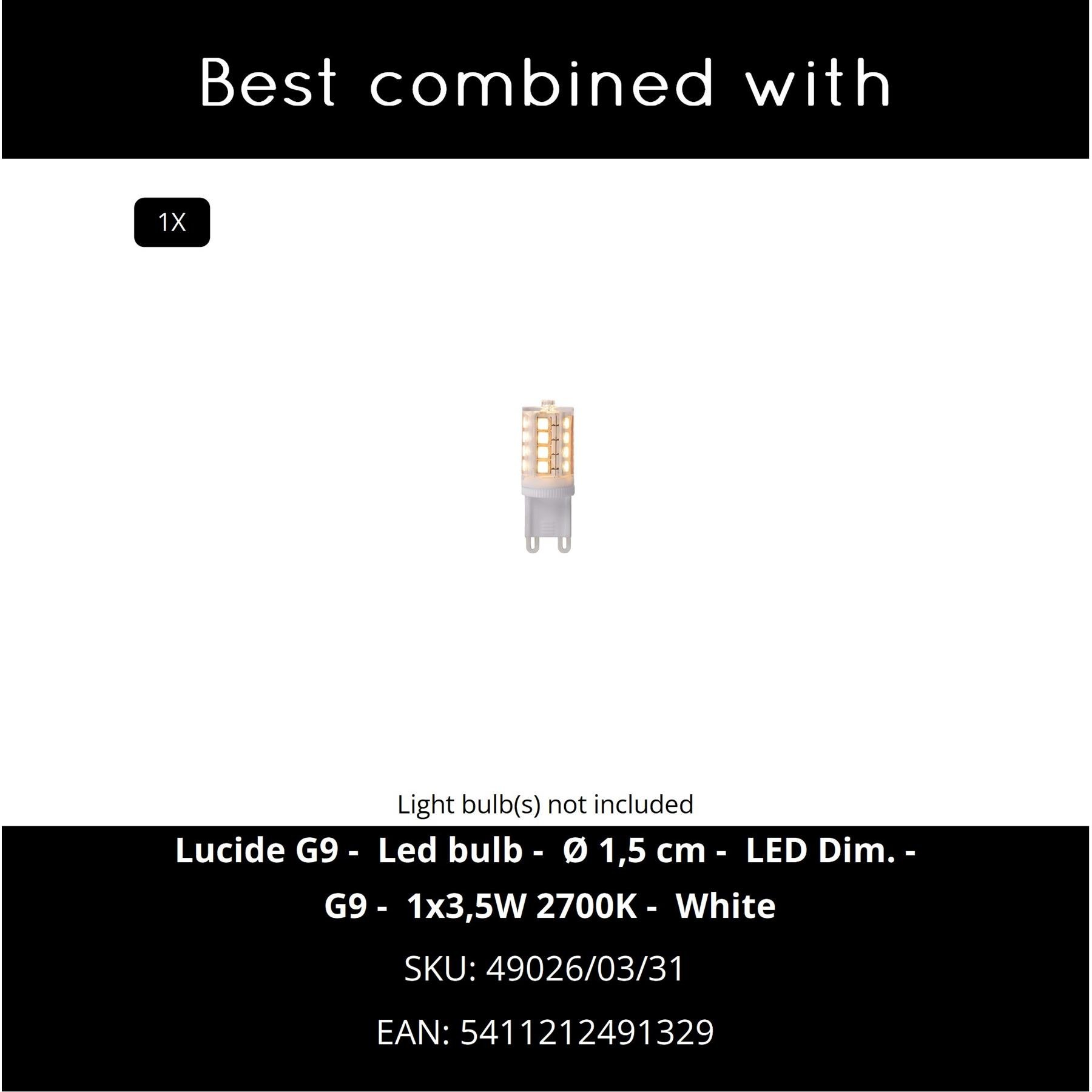Lucide GIPSY Wandlamp - Taupe