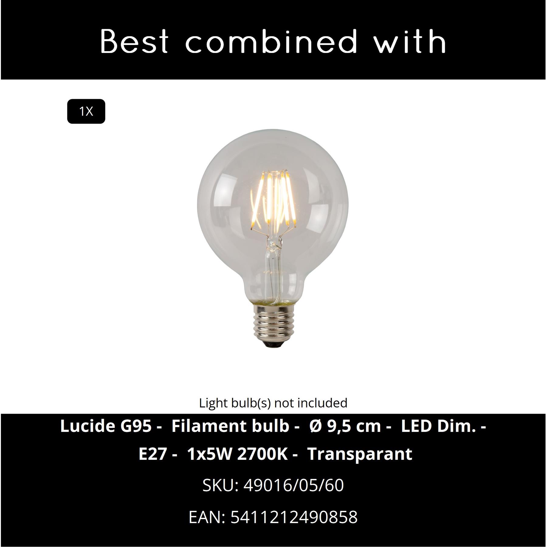 Lucide FIX Wandlamp - Wit