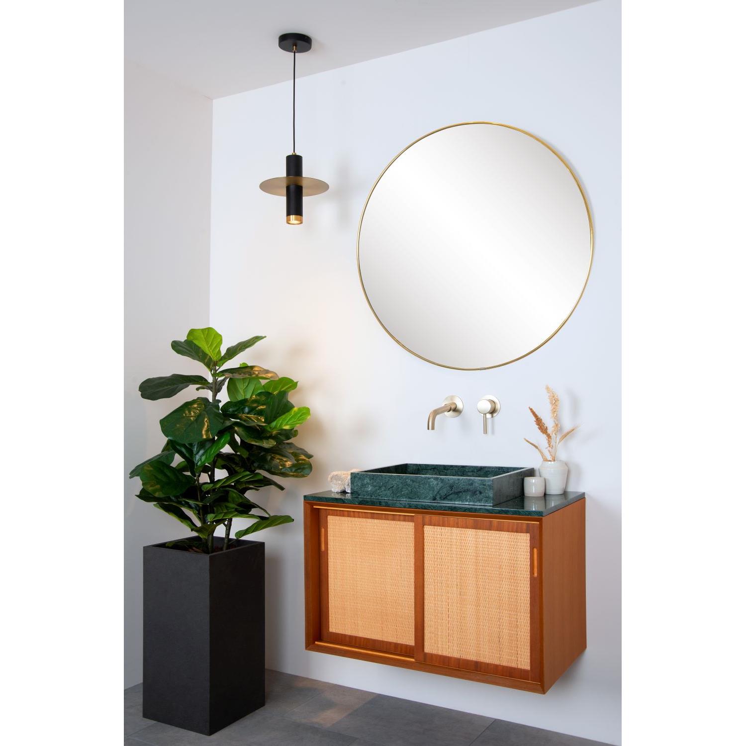 Lucide SELIN Hanglamp 1xGU10 - Zwart