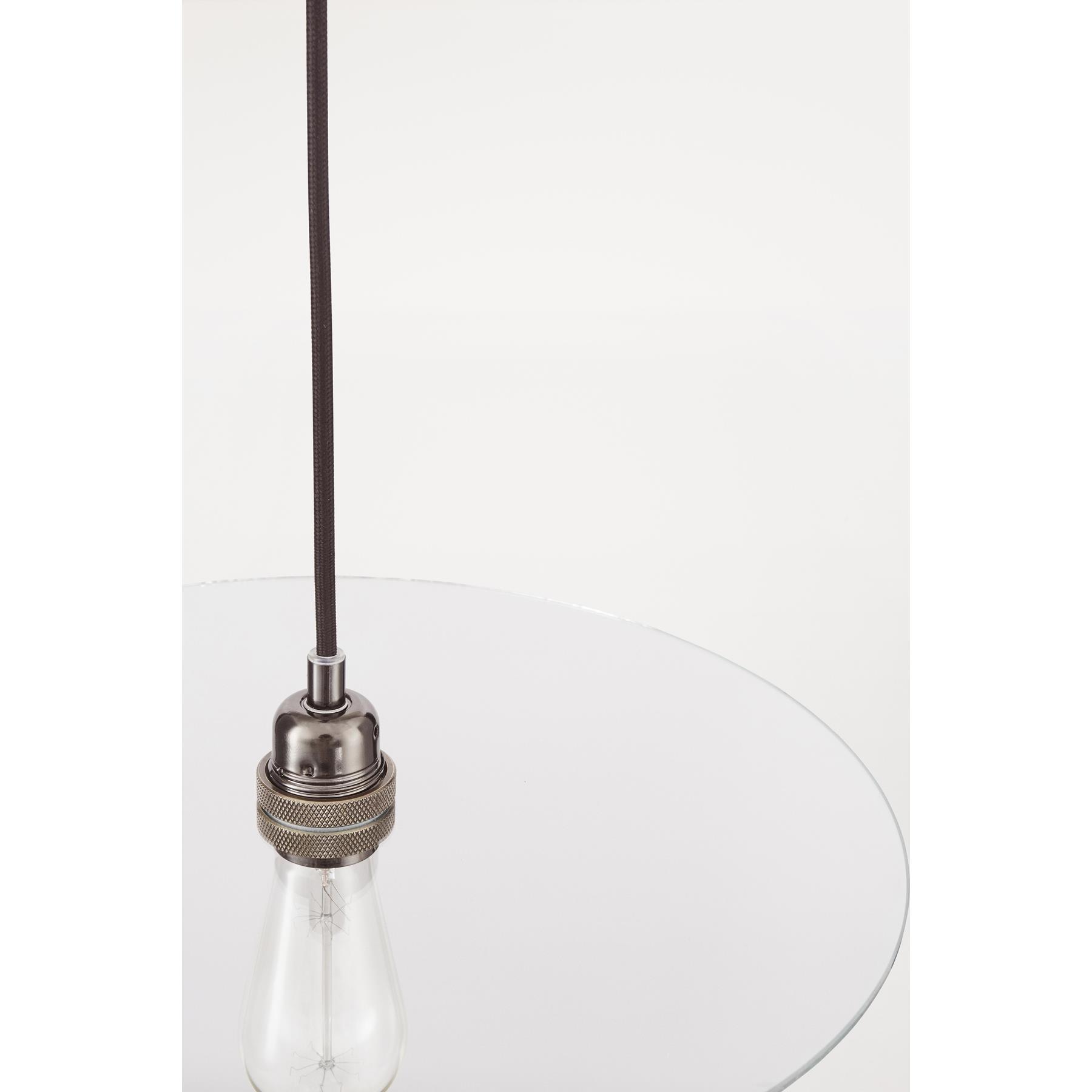 Frama Geometric Circle hanglamp medium Ø25 Smoked