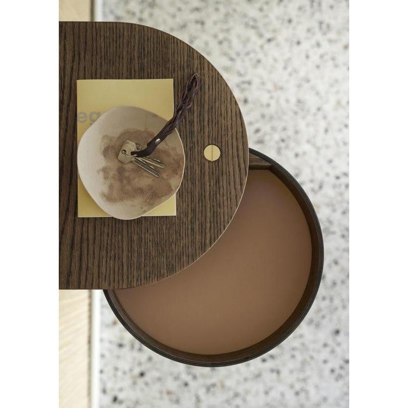 Northern Valet wand console tafel small 37x37 licht eiken