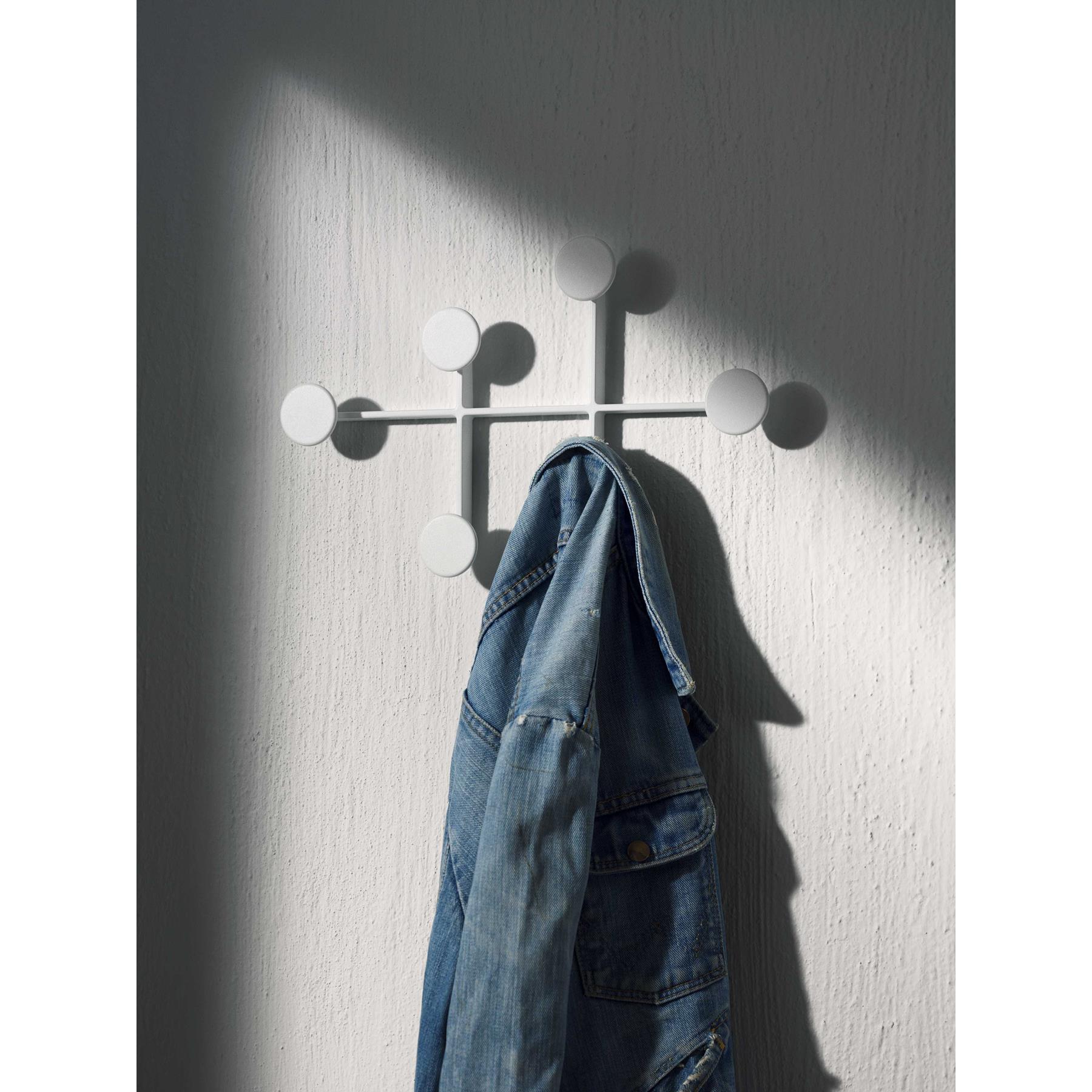 Audo Copenhagen Afteroom wandkapstok medium zwart|messing