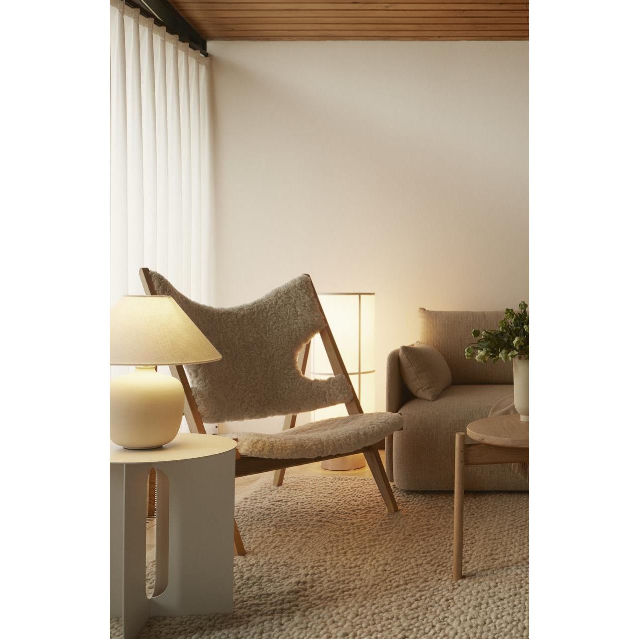 Audo Copenhagen Passage salontafel Ø90 naturel eiken