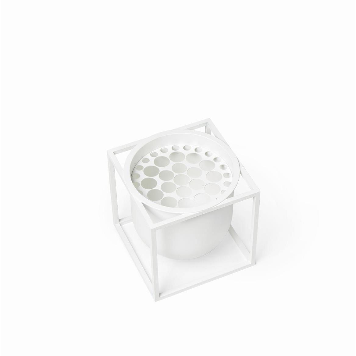 Audo Copenhagen Kubus 14 plantenbak wit