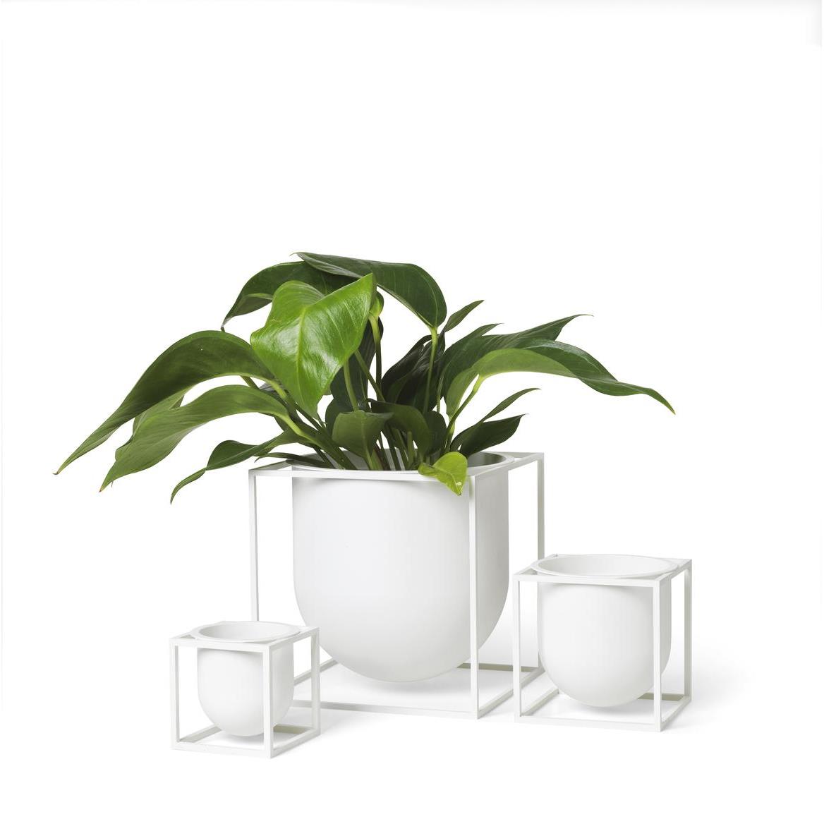 Audo Copenhagen Kubus 23 plantenbak zwart