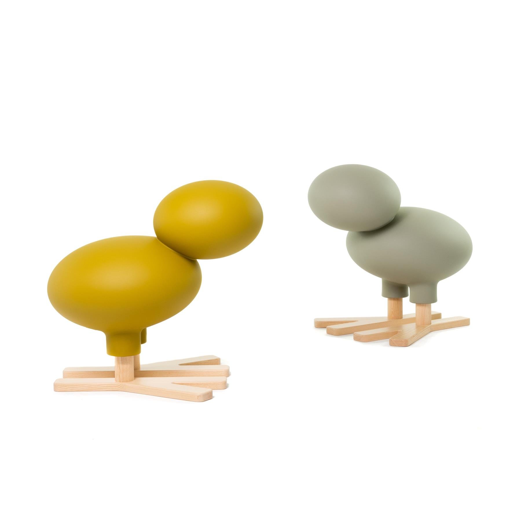 Magis Happy Bird decoratie donkerpaars