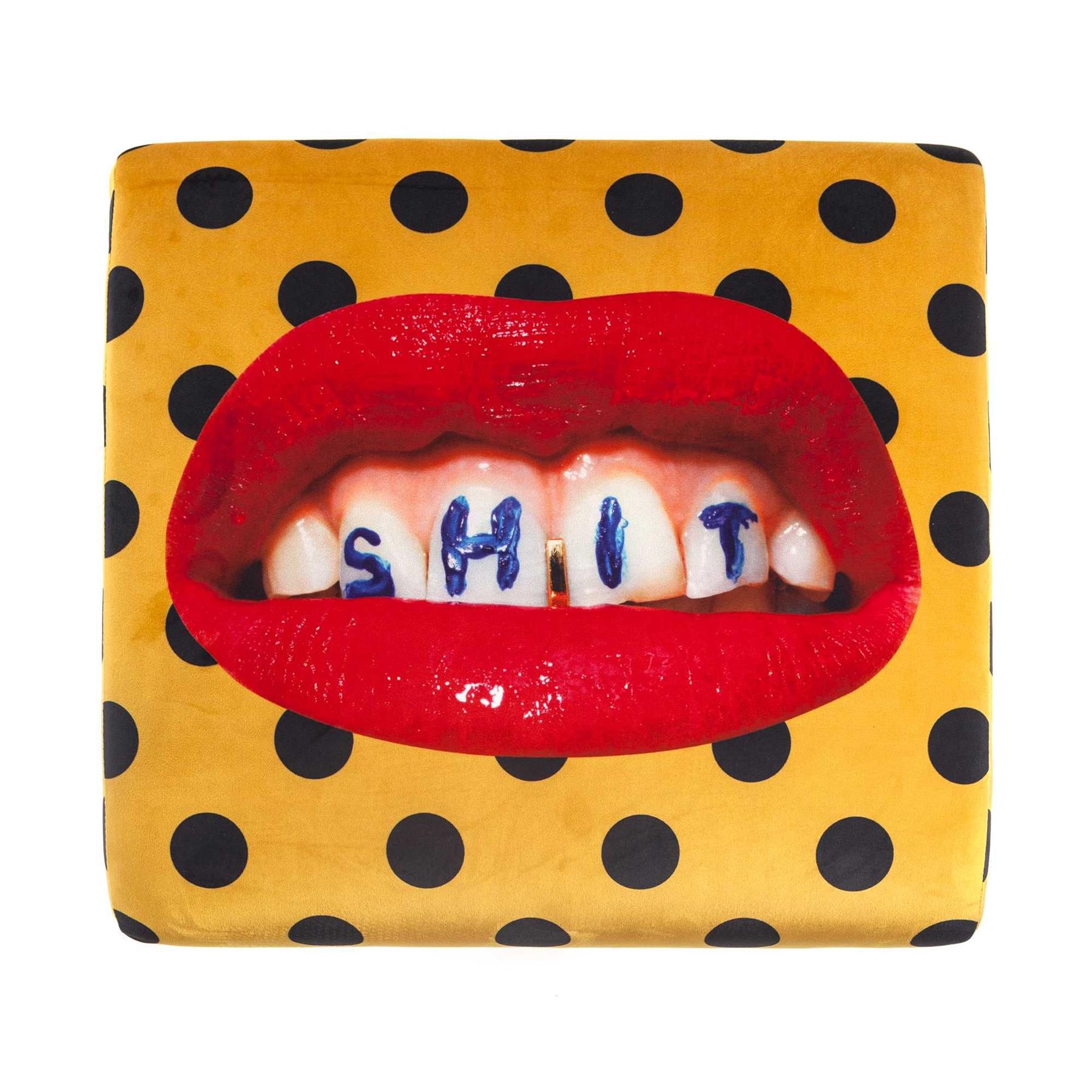 Seletti Toiletpaper Lounge poef Lipsticks