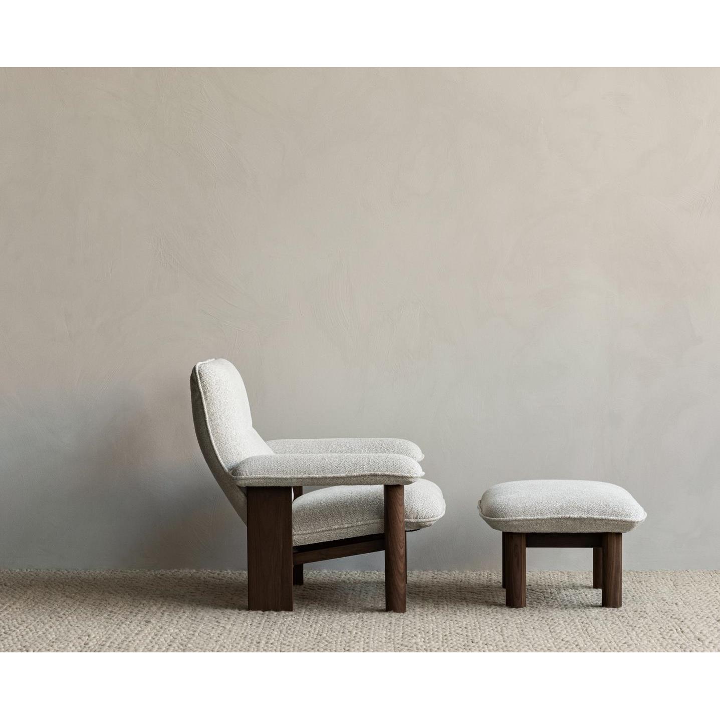 Audo Copenhagen Brasilia fauteuil donker eiken Sheepskin Root