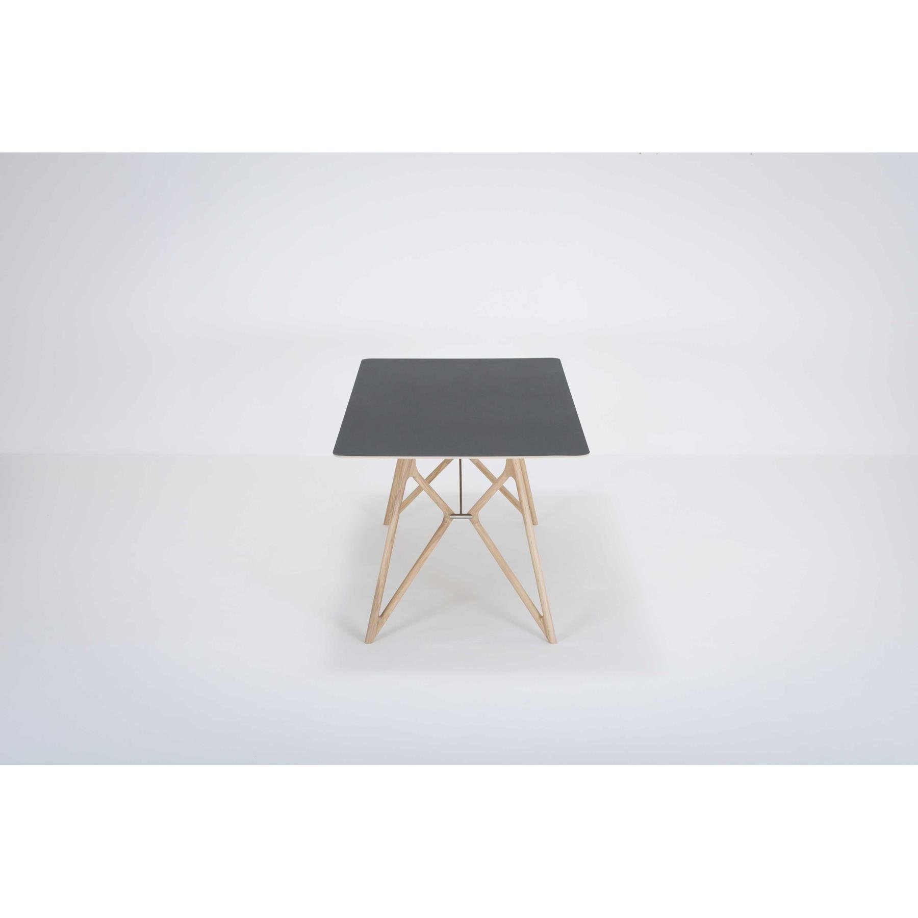 Gazzda Tink Tafel linoleum 180x90 whitewash Dark Olive