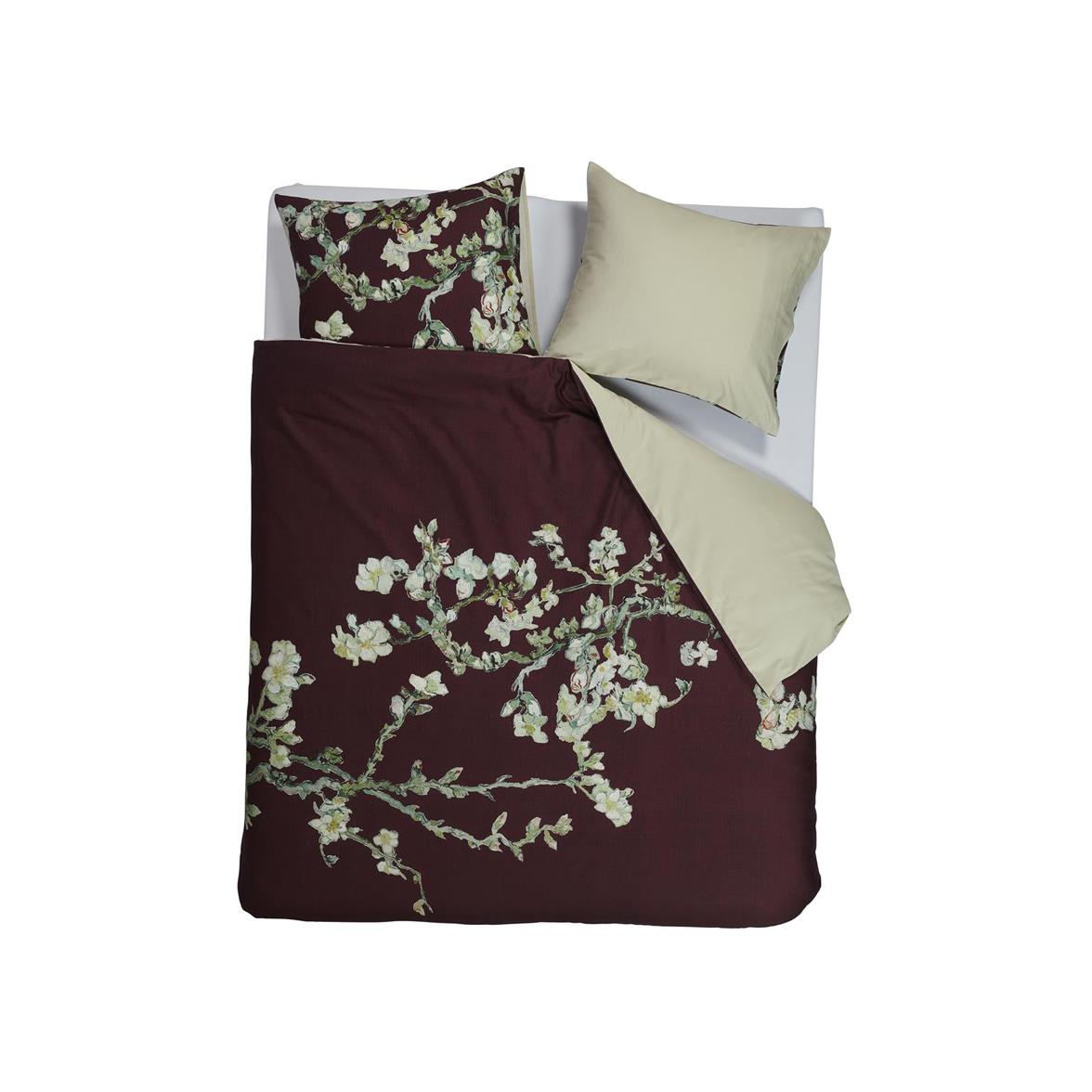Beddinghouse x Van Gogh Museum dekbedovertrek Blossom dark red