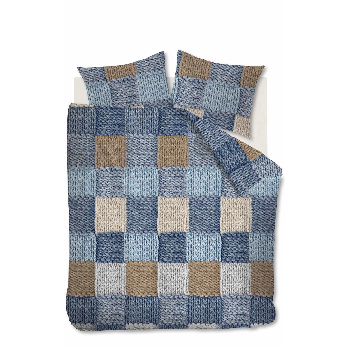 Ariadne at Home Wool Shades  dekbedovertrek - 240x200|220 - Blauw