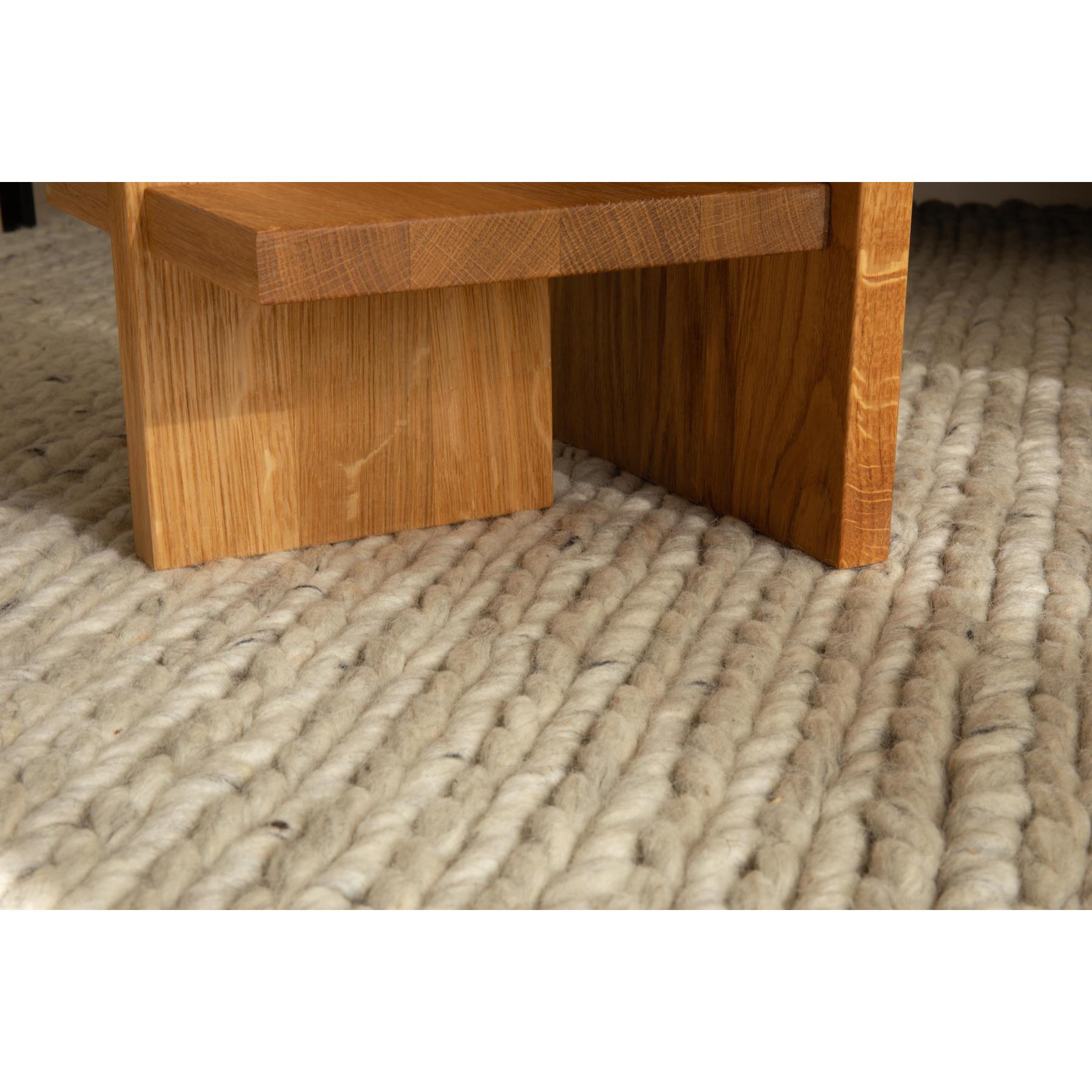 Nuuck Fletta vloerkleed 200x300 ivory
