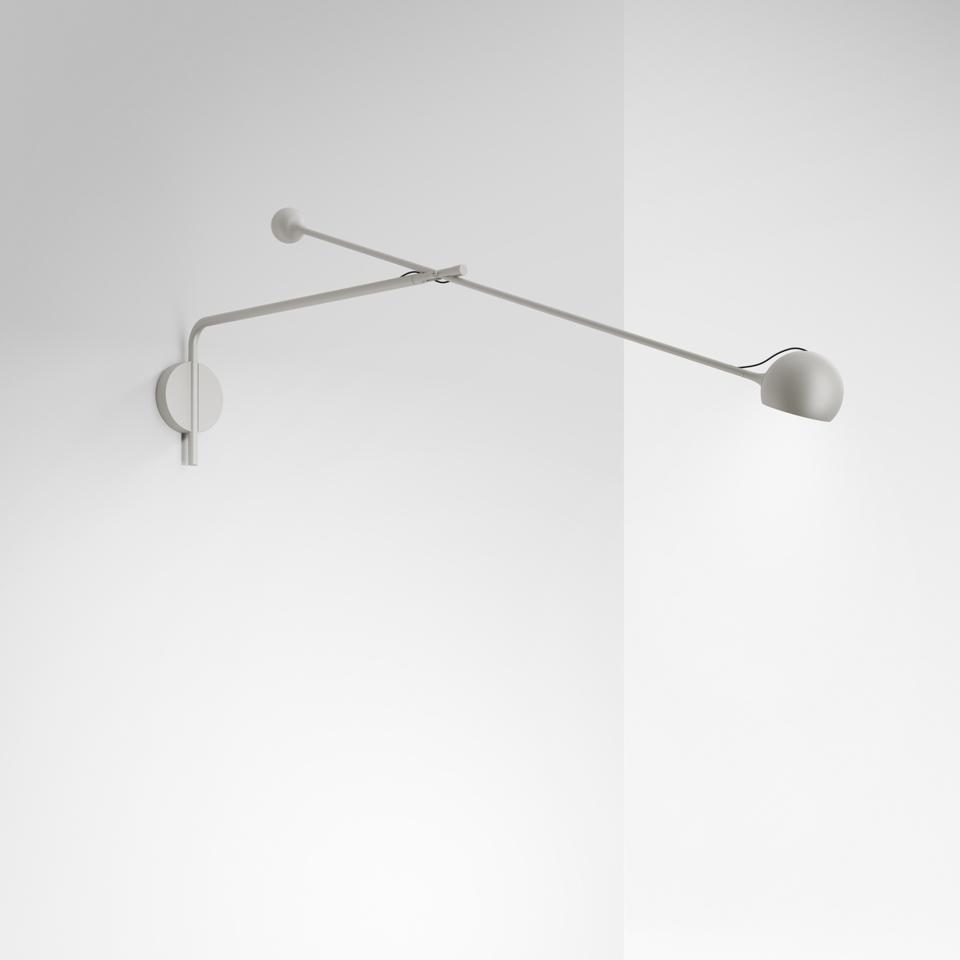 Artemide IXA wandlamp medium LED antraciet