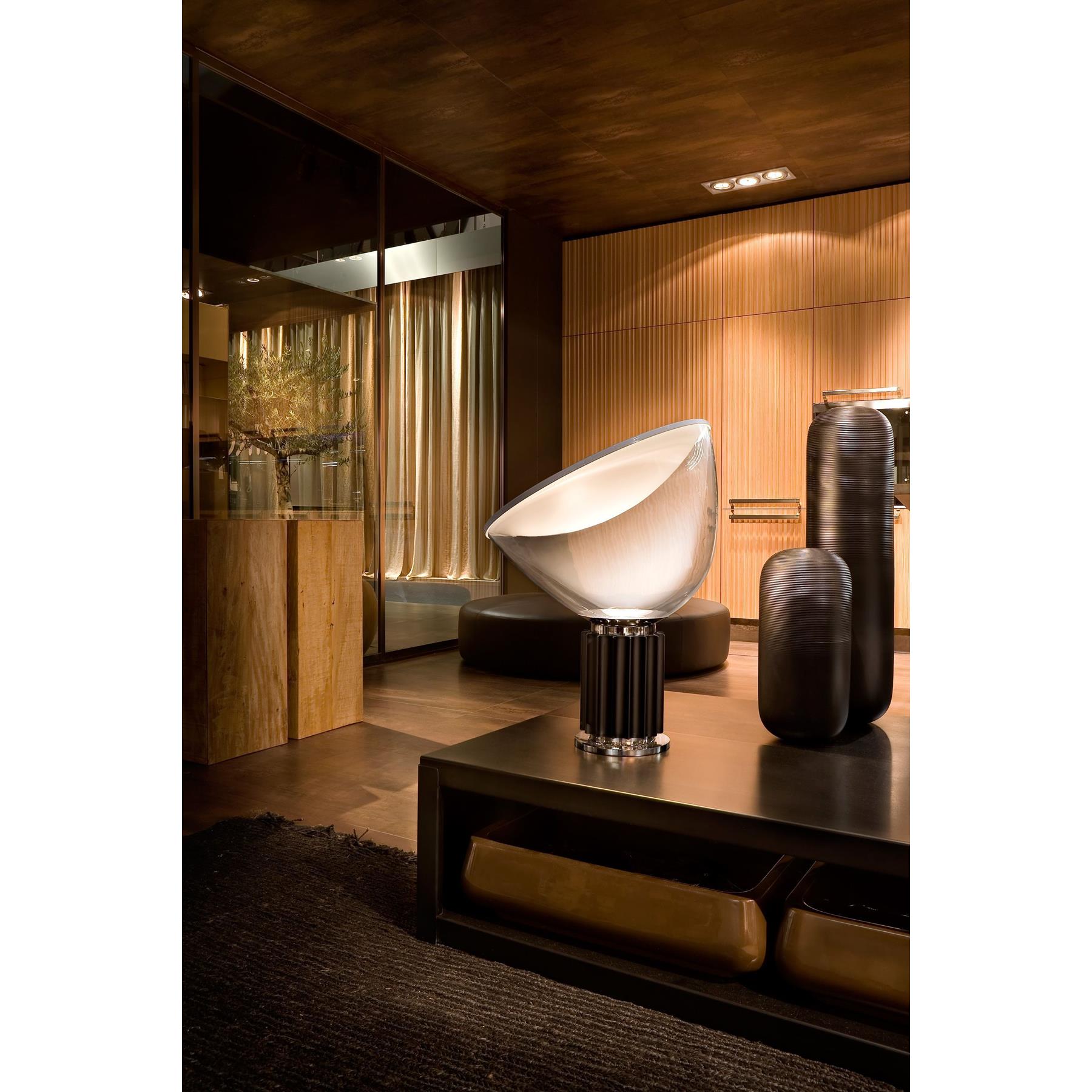 Flos Taccia tafellamp LED PMMA zwart