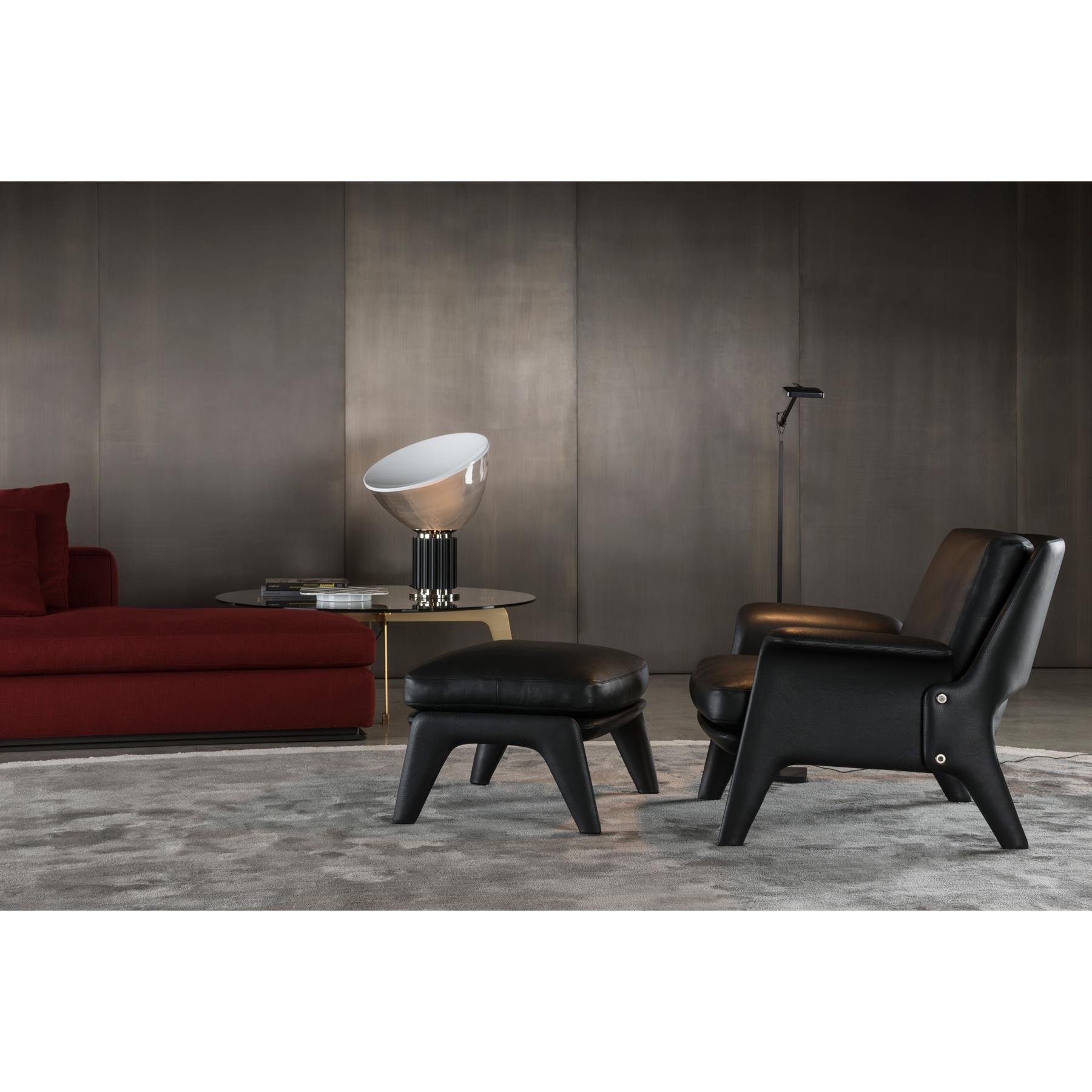 Flos Taccia tafellamp LED PMMA zwart