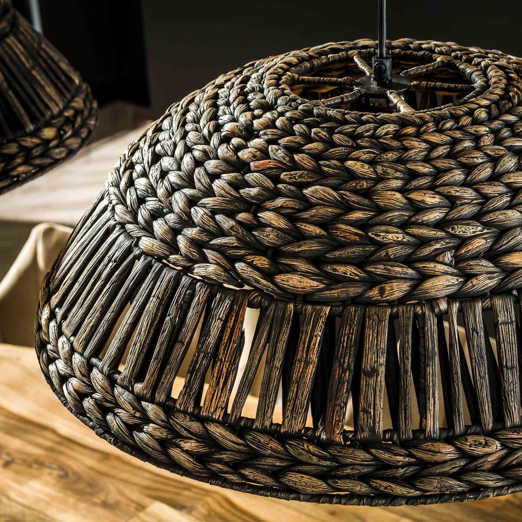 by fonQ  Gina Hanglamp - Koepel - Zwart/Nikkel   
