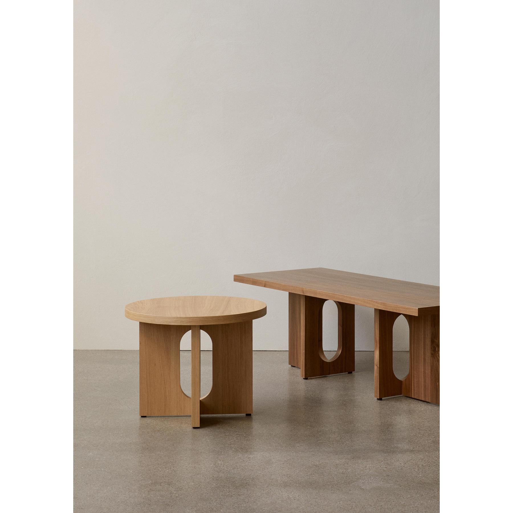 Audo Copenhagen Androgyne bijzettafel Ø50 naturel eiken