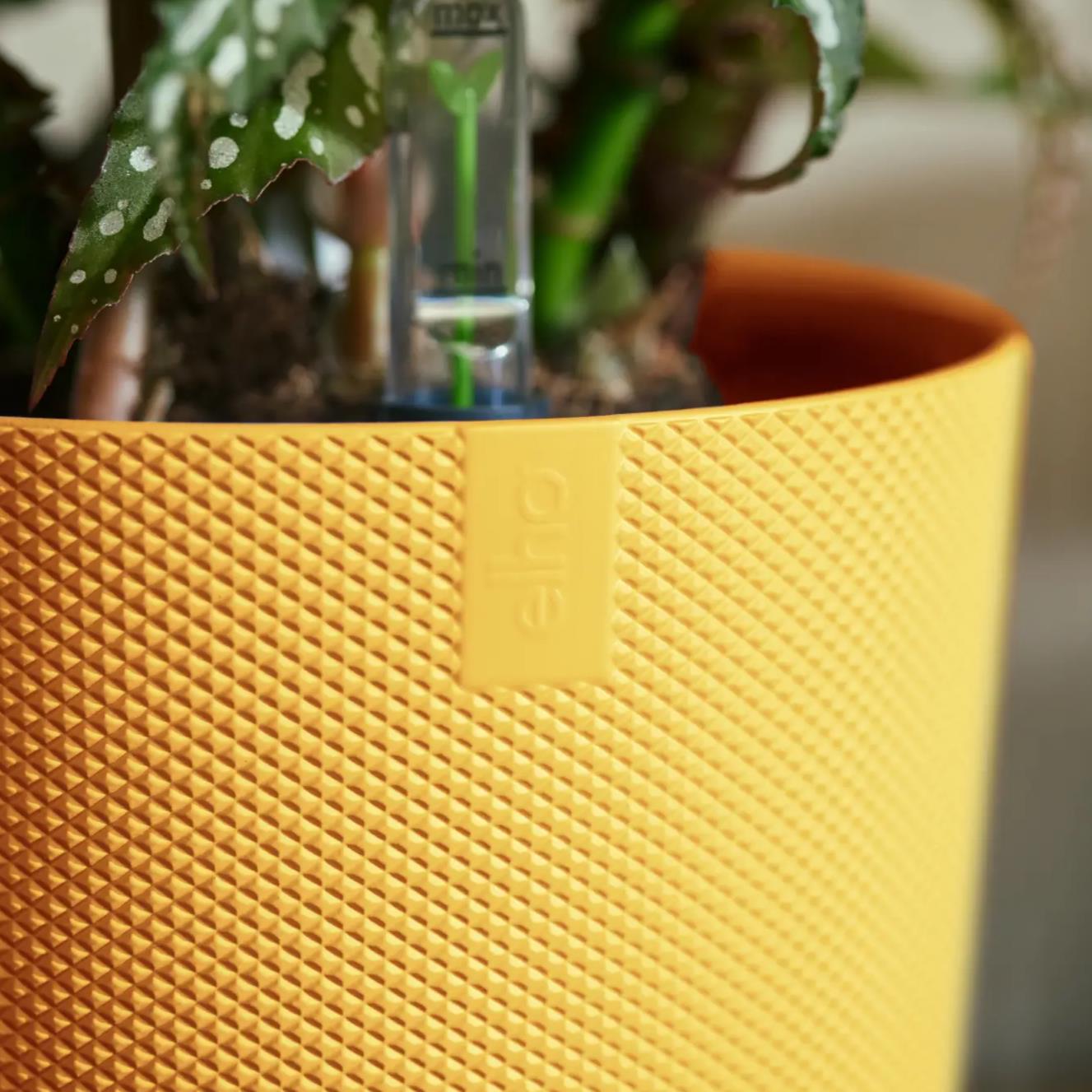 elho Jazz Bloempot - Ø 26 cm - Amber Yellow