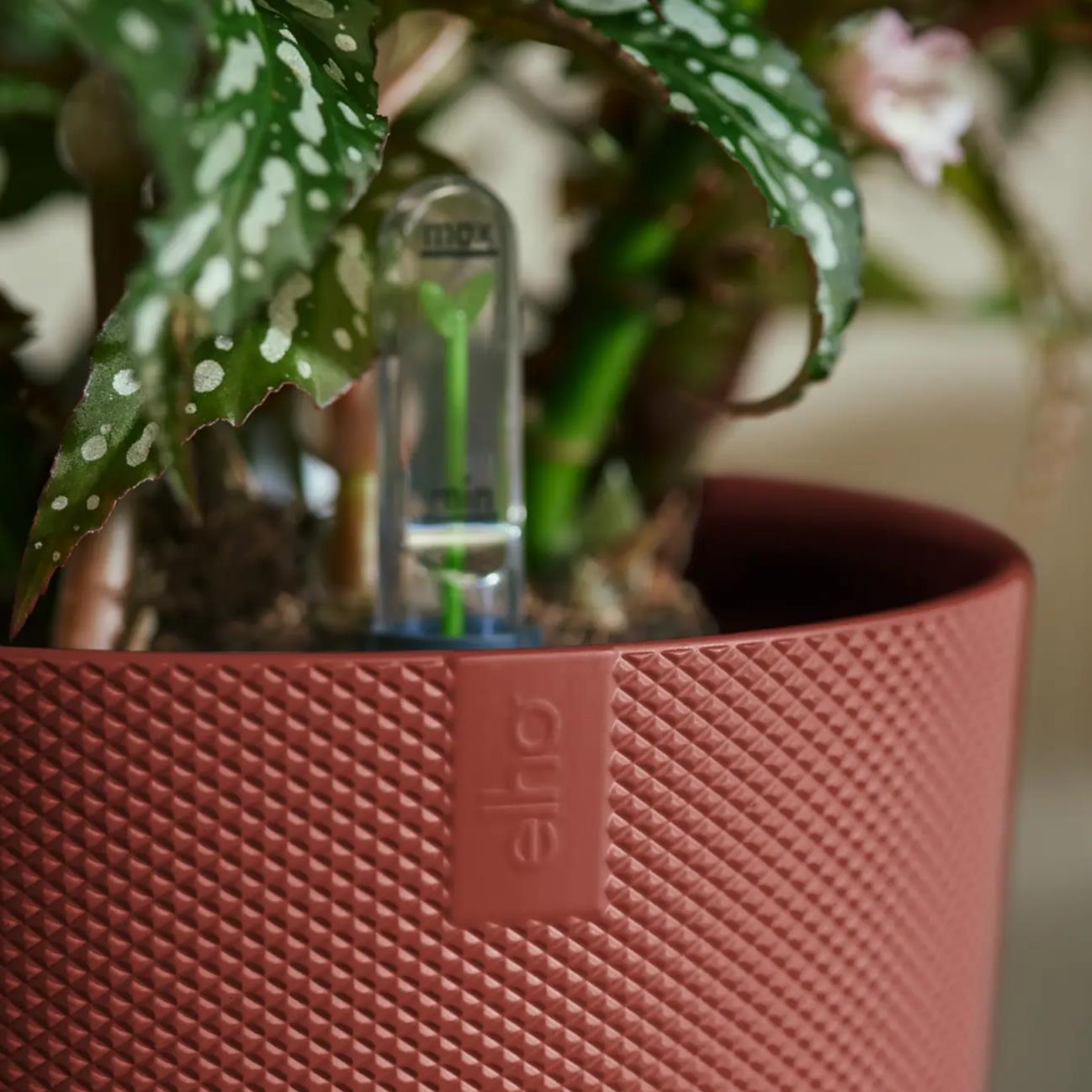 elho Jazz Bloempot - Ø 26 cm - Tuscan Red