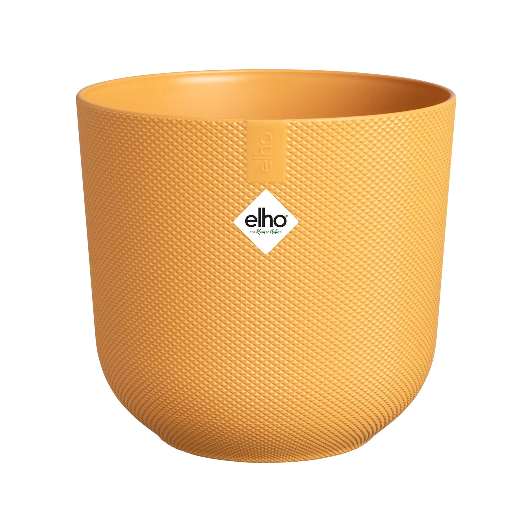 elho Jazz Bloempot - Ø 23 cm - Amber Yellow