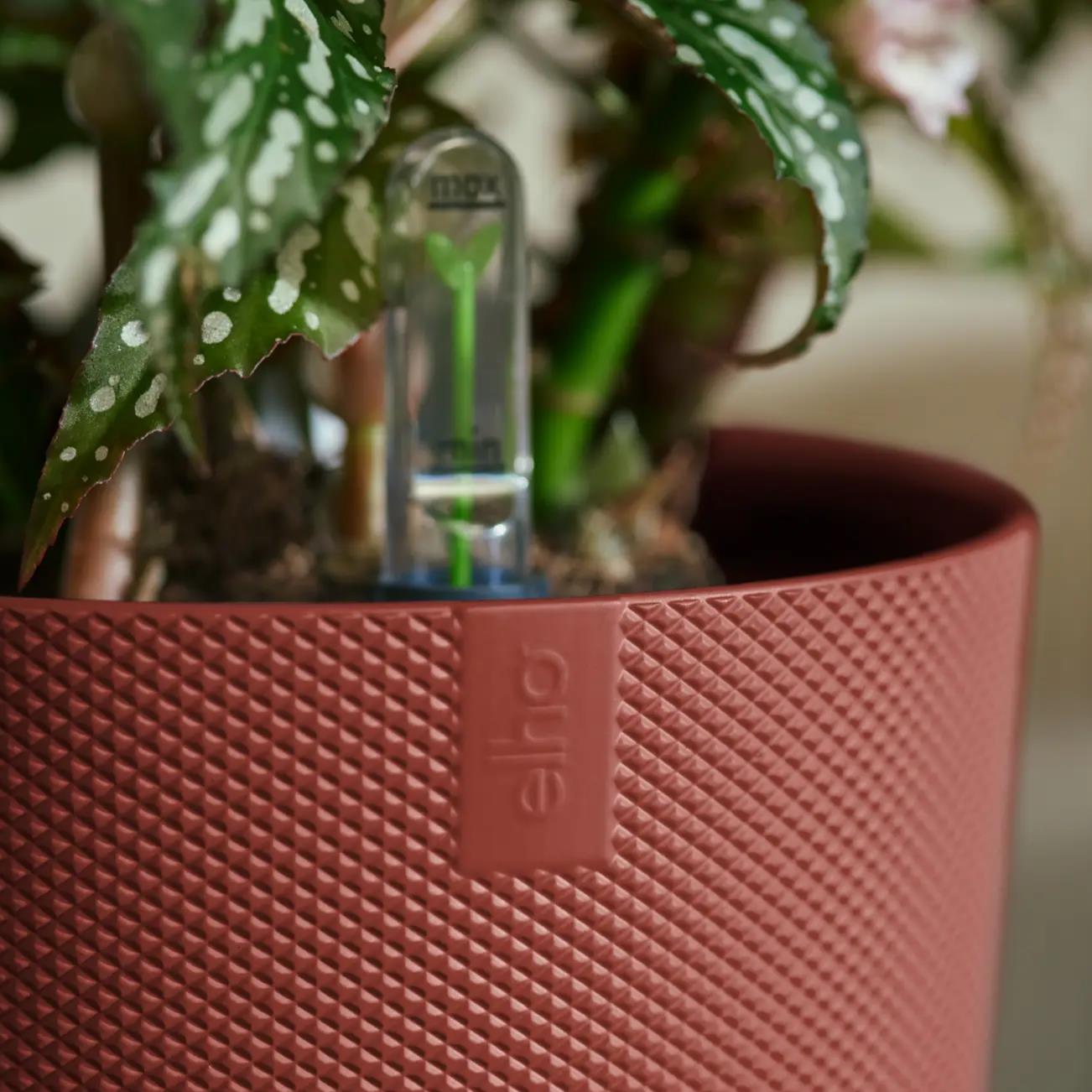 elho Jazz Bloempot - Ø 23 cm - Tuscan Red