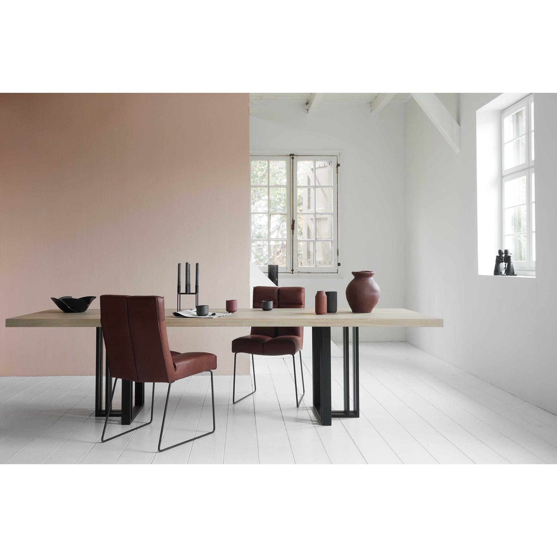 QLiv T2 tafel 260x100 Gezeept Eiken