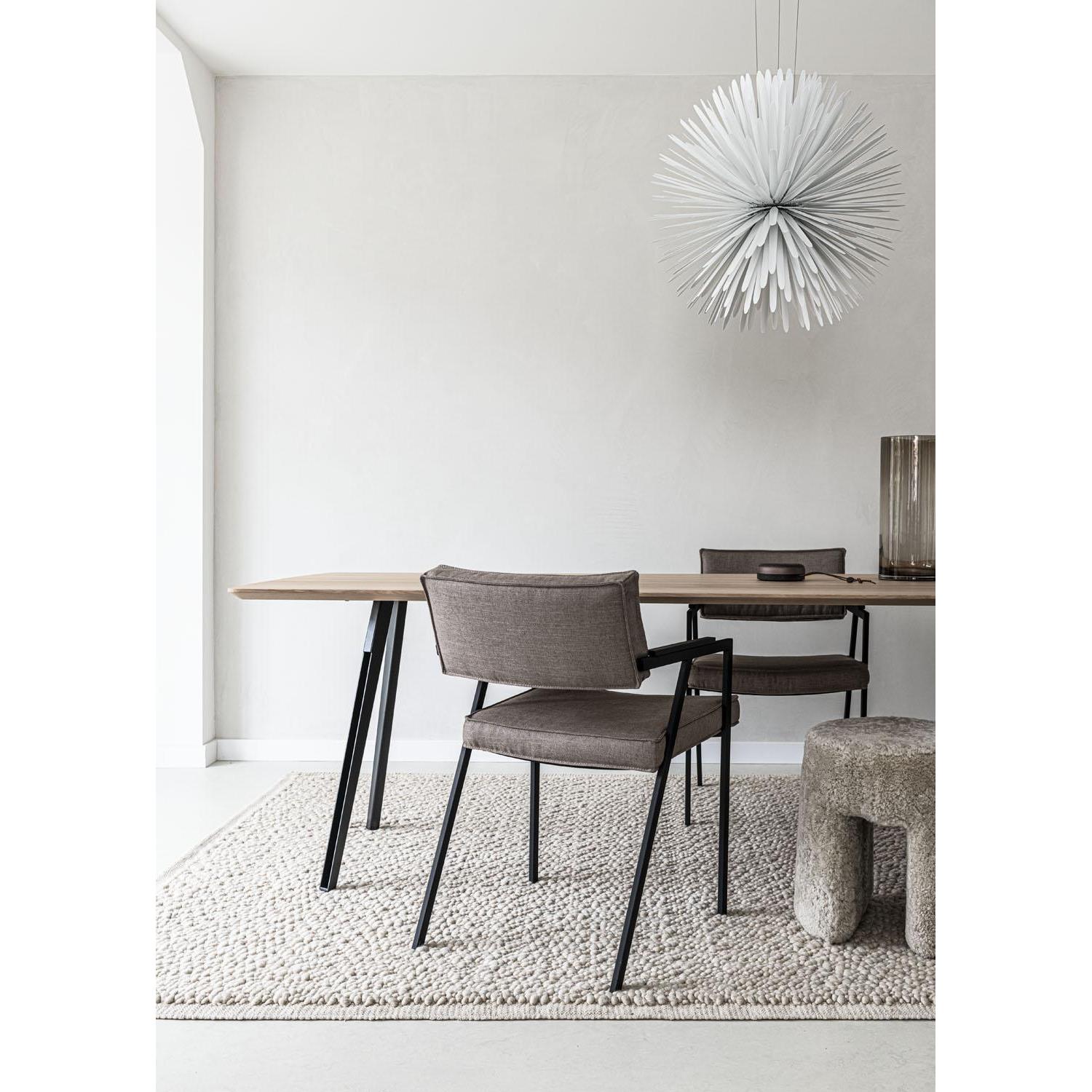 QLiv On Top eettafel 220x90 ash grey oak