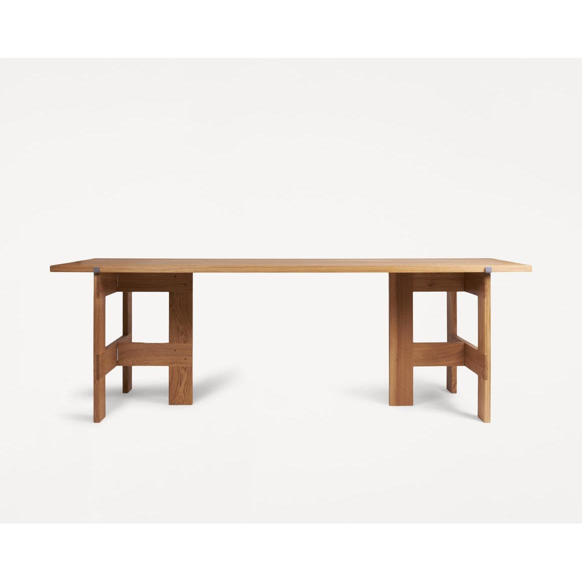 Frama Farmhouse Trestle eettafel 220x80 naturel