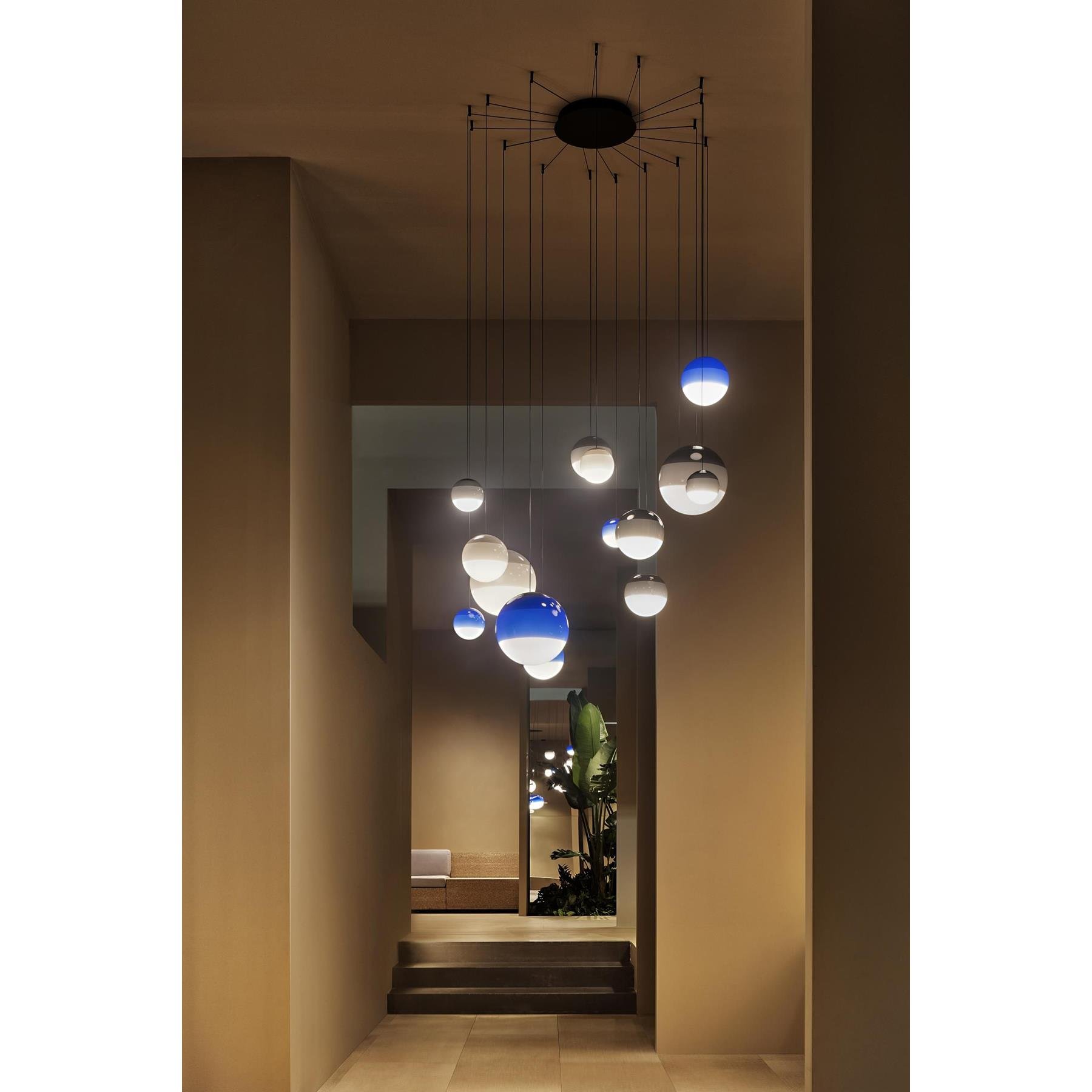 Marset Dipping Light hanglamp Ø20 LED roze