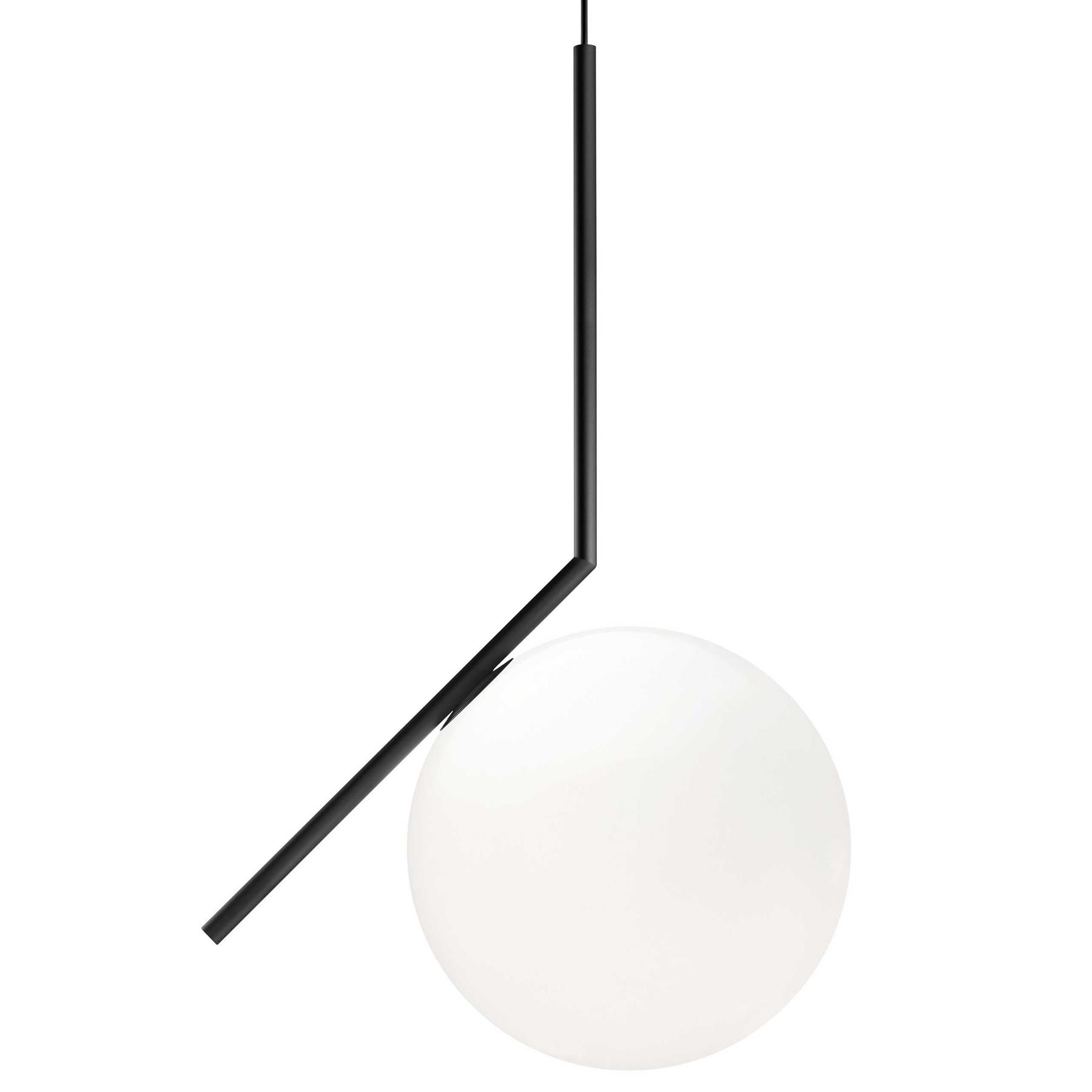 Flos IC Lights S2 hanglamp Ø30 zwart