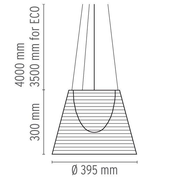 Flos Ktribe S2 hanglamp Ø39.5 brons