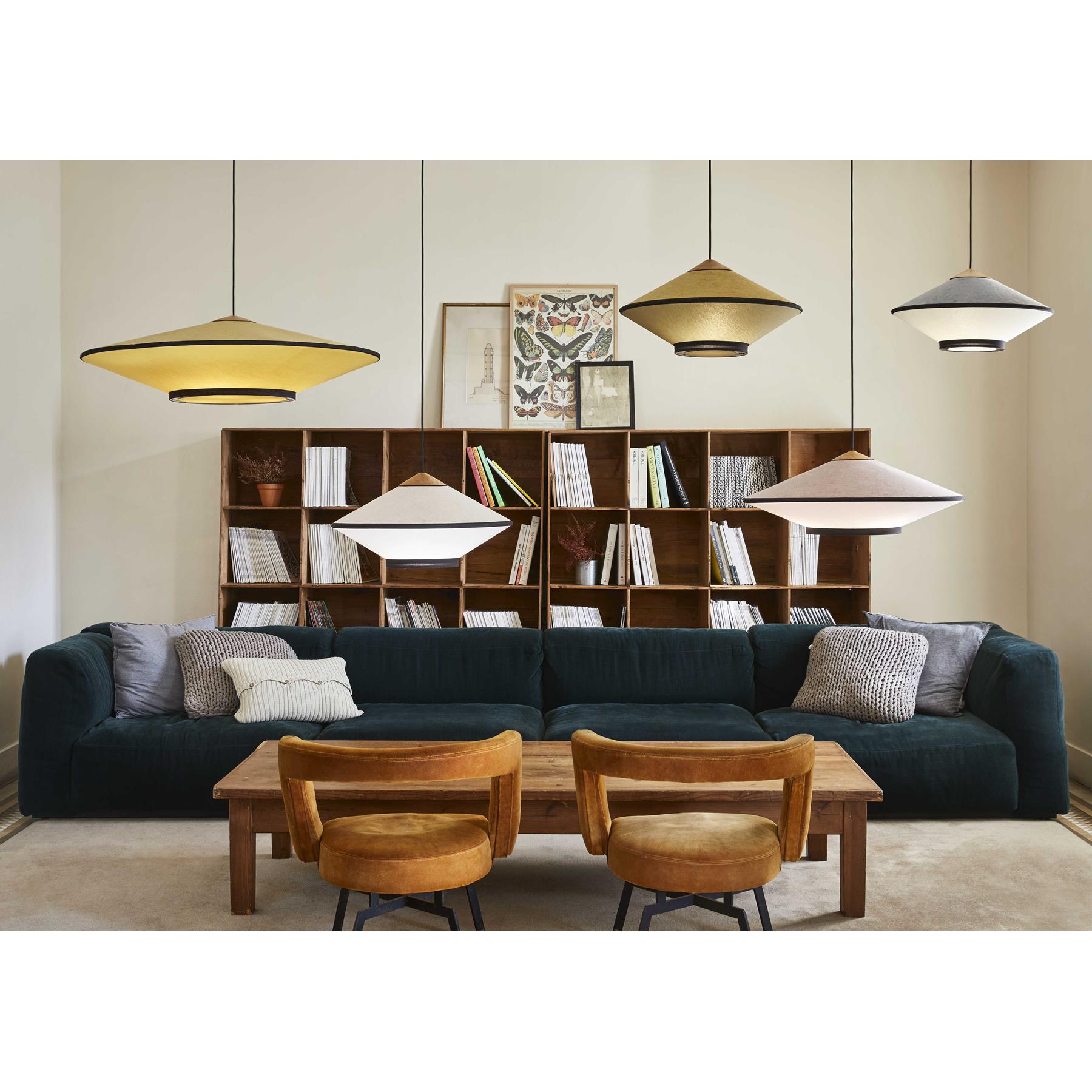 Forestier Cymbal hanglamp Ø70 medium midnite