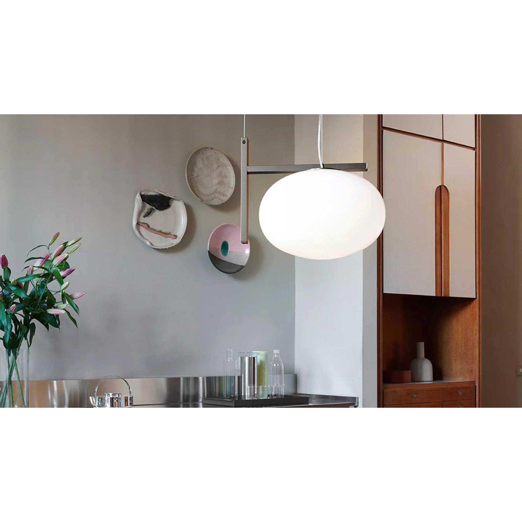Oluce Alba 1 hanglamp Ø32 brons