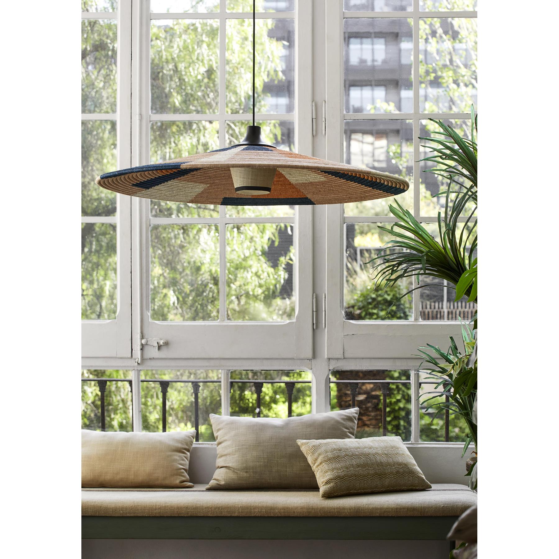 Forestier Parrot hanglamp Ø100 extra large groen
